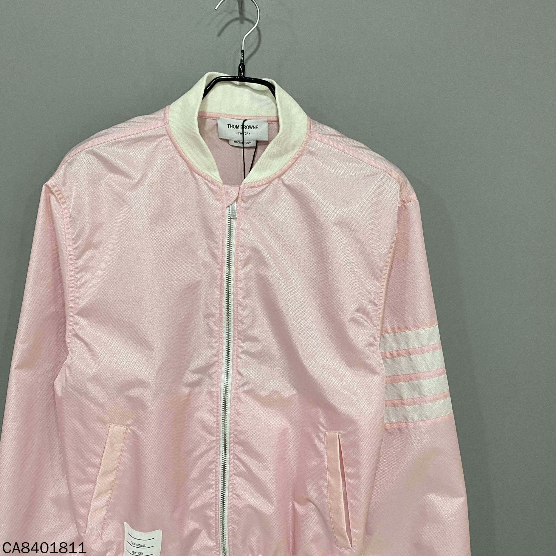 Thom Browne Thom Browne Striped Pink Jacket 25 Women Size XS / US 0-2 / IT 36-38 - 2 Thumbnail