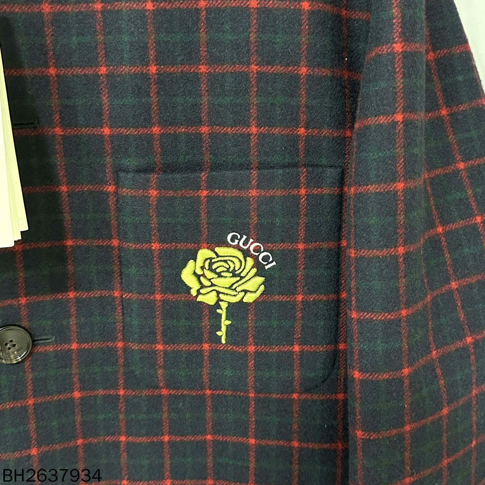 Gucci Gucci Wool Plaid Light Jacket L Men Size US L / EU 52-54 / 3 - 6 Thumbnail
