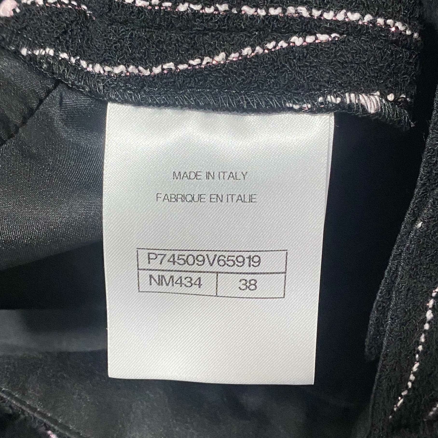 Chanel Chanel Striped Pants 23 Women Size 23" - 4 Thumbnail