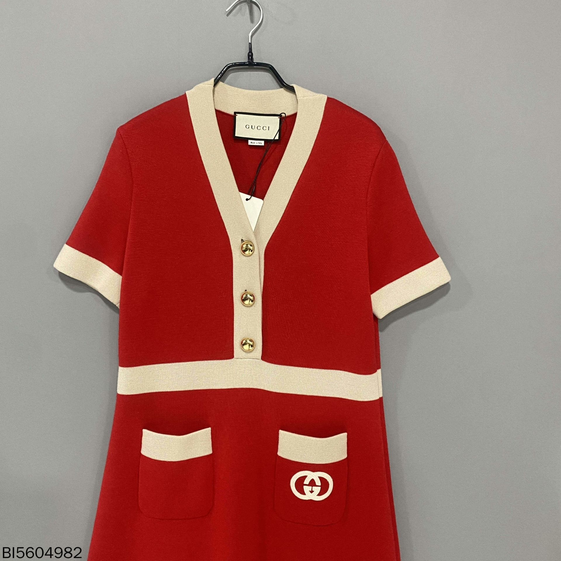 Gucci Gucci Knit Gold Dress M Women Size M / US 6-8 / IT 42-44 - 2 Thumbnail