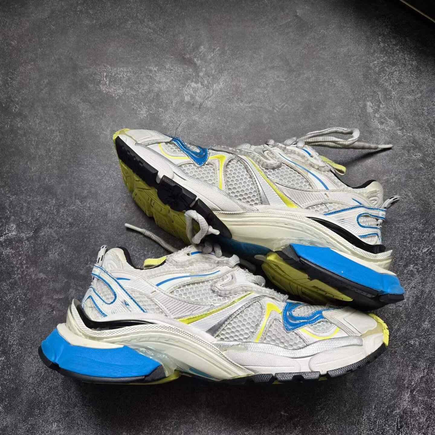 Balenciaga Balenciaga Running Blue Lowtop Sneakers 41 Men Size US 8.5 / EU 41-42 - 9 Thumbnail
