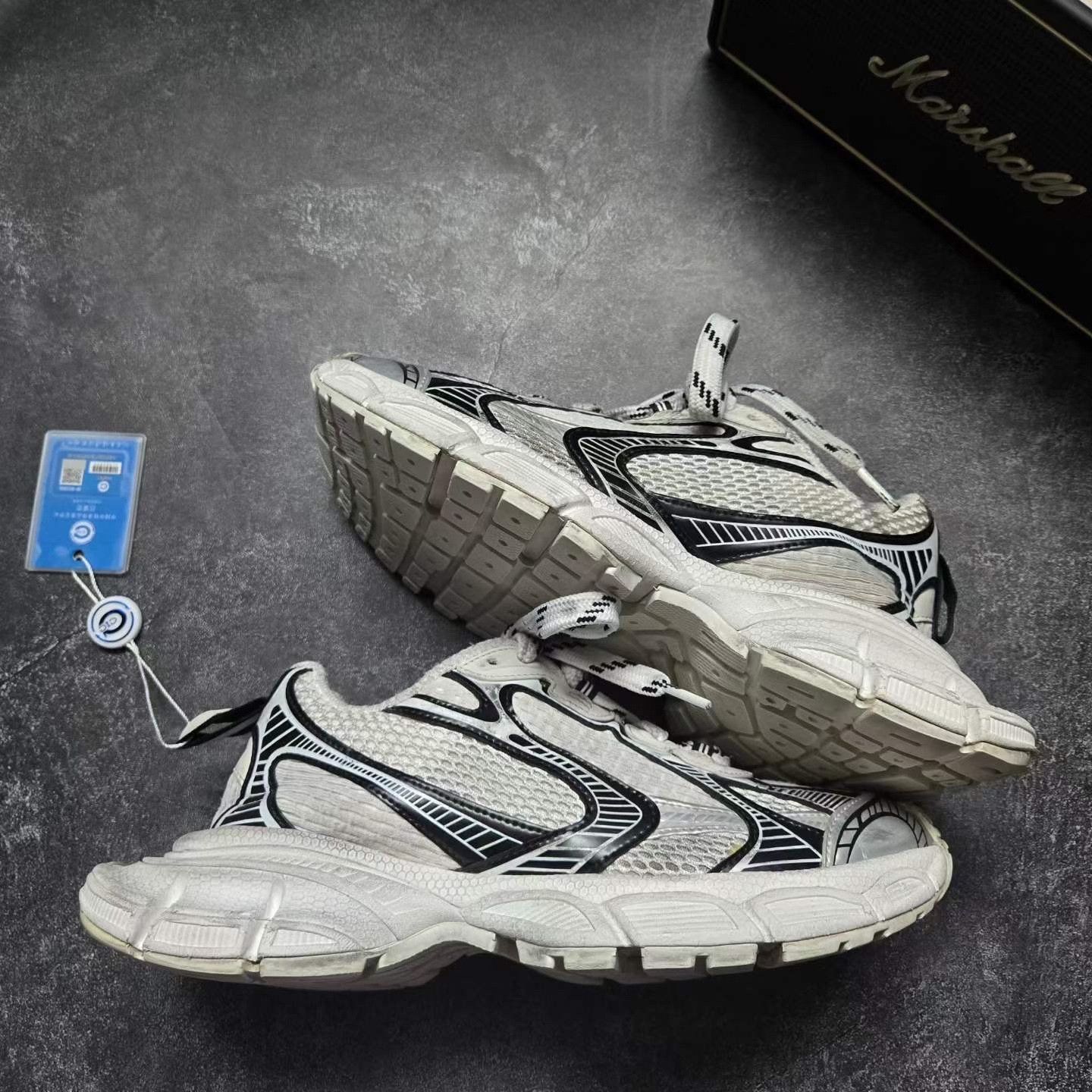 Balenciaga Balenciaga Black Lowtop Sneakers XXXL Women Size US 8 / IT 38 - 8 Thumbnail