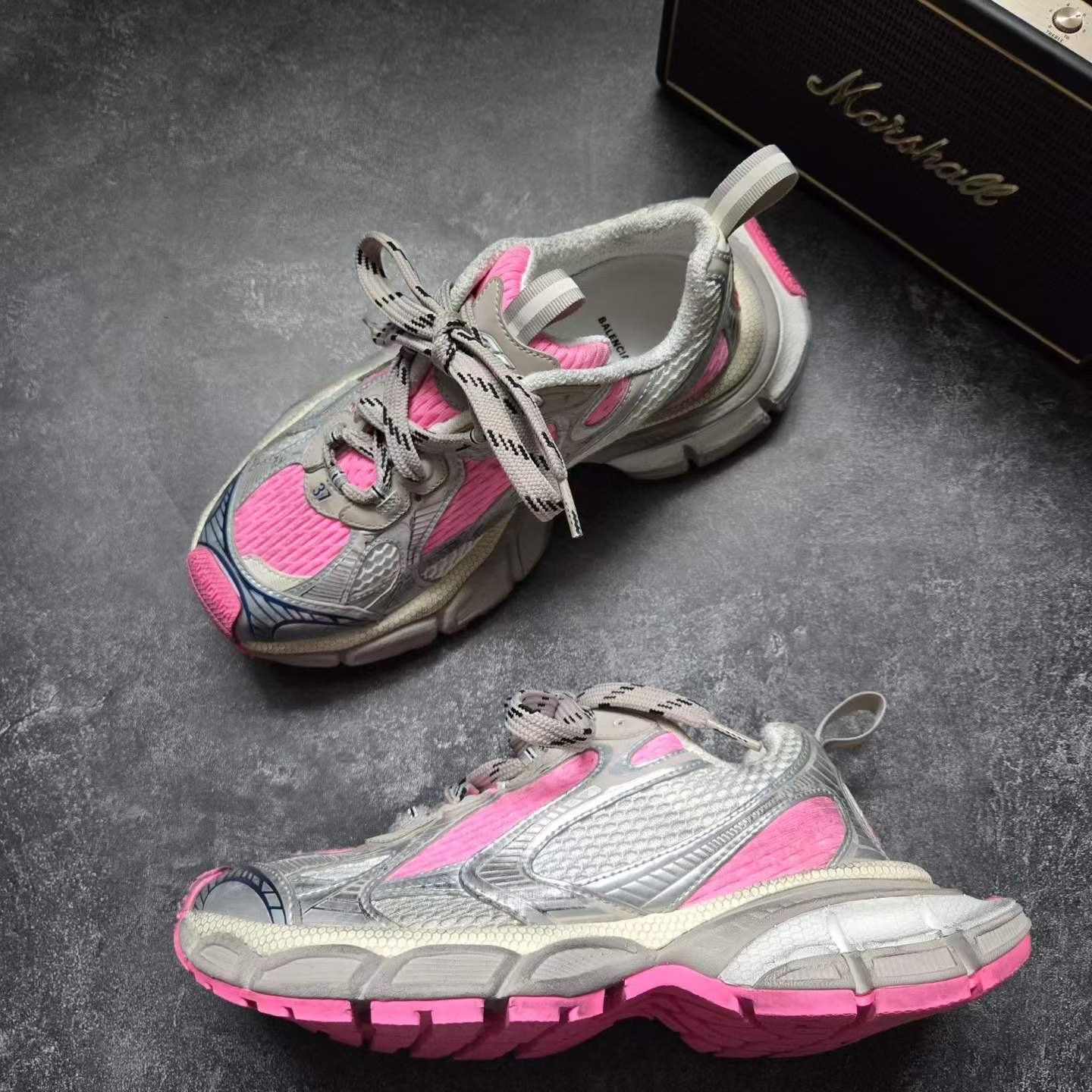 Balenciaga Balenciaga Pink Lowtop Sneakers XXXL Women Size US 8 / IT 38 - 4 Thumbnail
