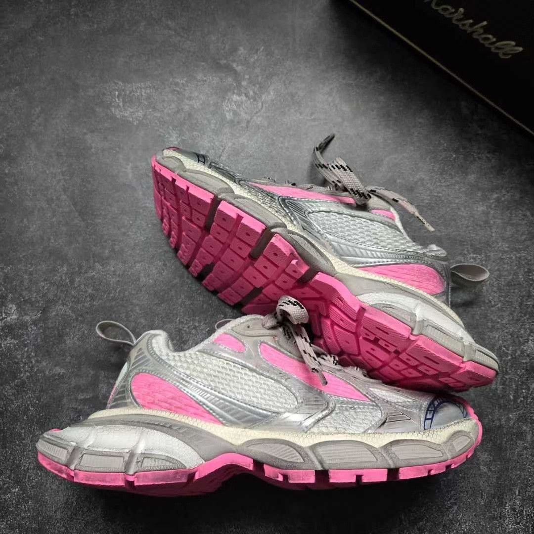 Balenciaga Balenciaga Pink Lowtop Sneakers XXXL Women Size US 8 / IT 38 - 8 Thumbnail