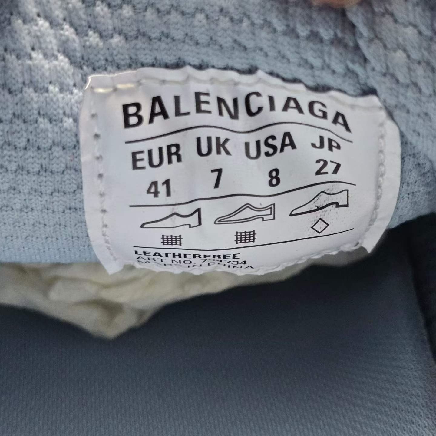 Balenciaga Balenciaga Denim Gold Lowtop Sneakers XXXL Men Size US 10 / EU 43 - 5 Thumbnail
