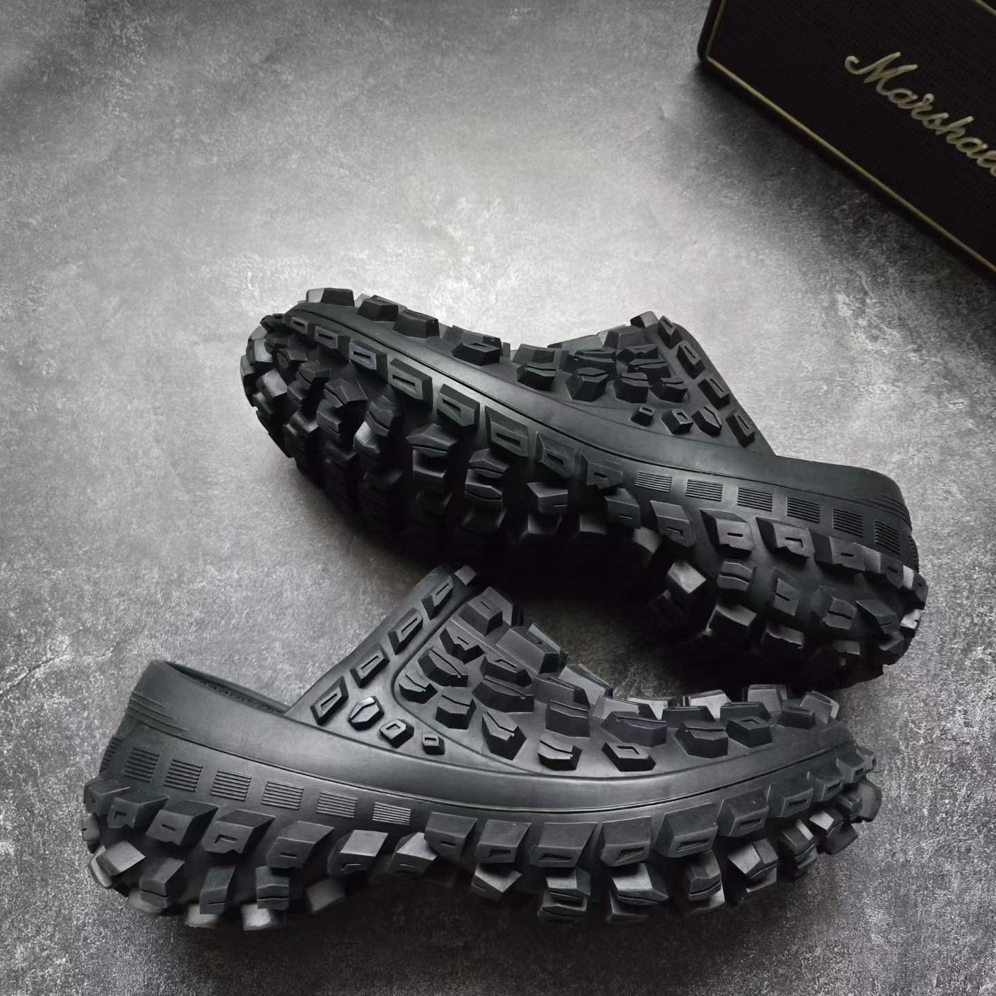 Balenciaga Balenciaga Black Sandals 42 Men Size US 9 / EU 42 - 8 Thumbnail