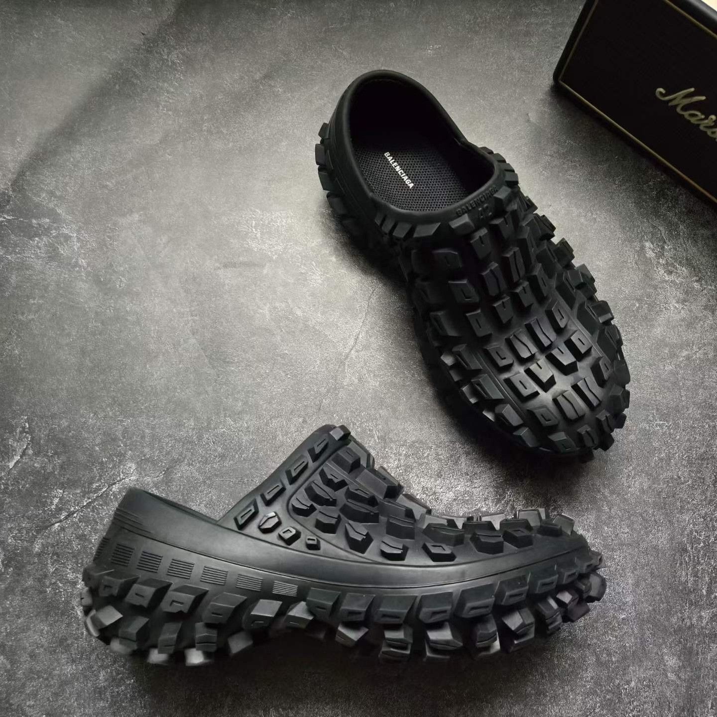 Balenciaga Balenciaga Black Sandals 42 Men Size US 9 / EU 42 - 6 Thumbnail