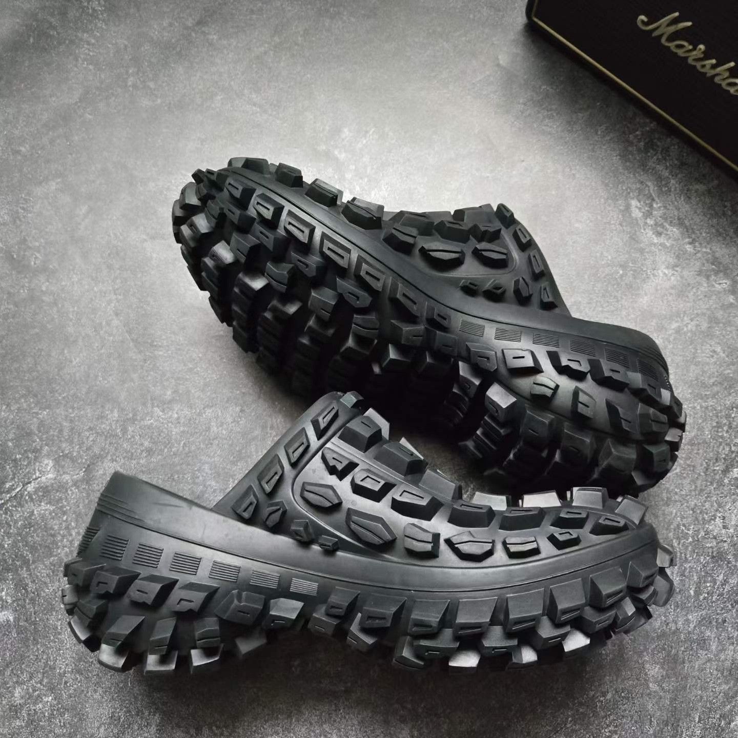 Balenciaga Balenciaga Black Sandals 42 Men Size US 9 / EU 42 - 9 Thumbnail
