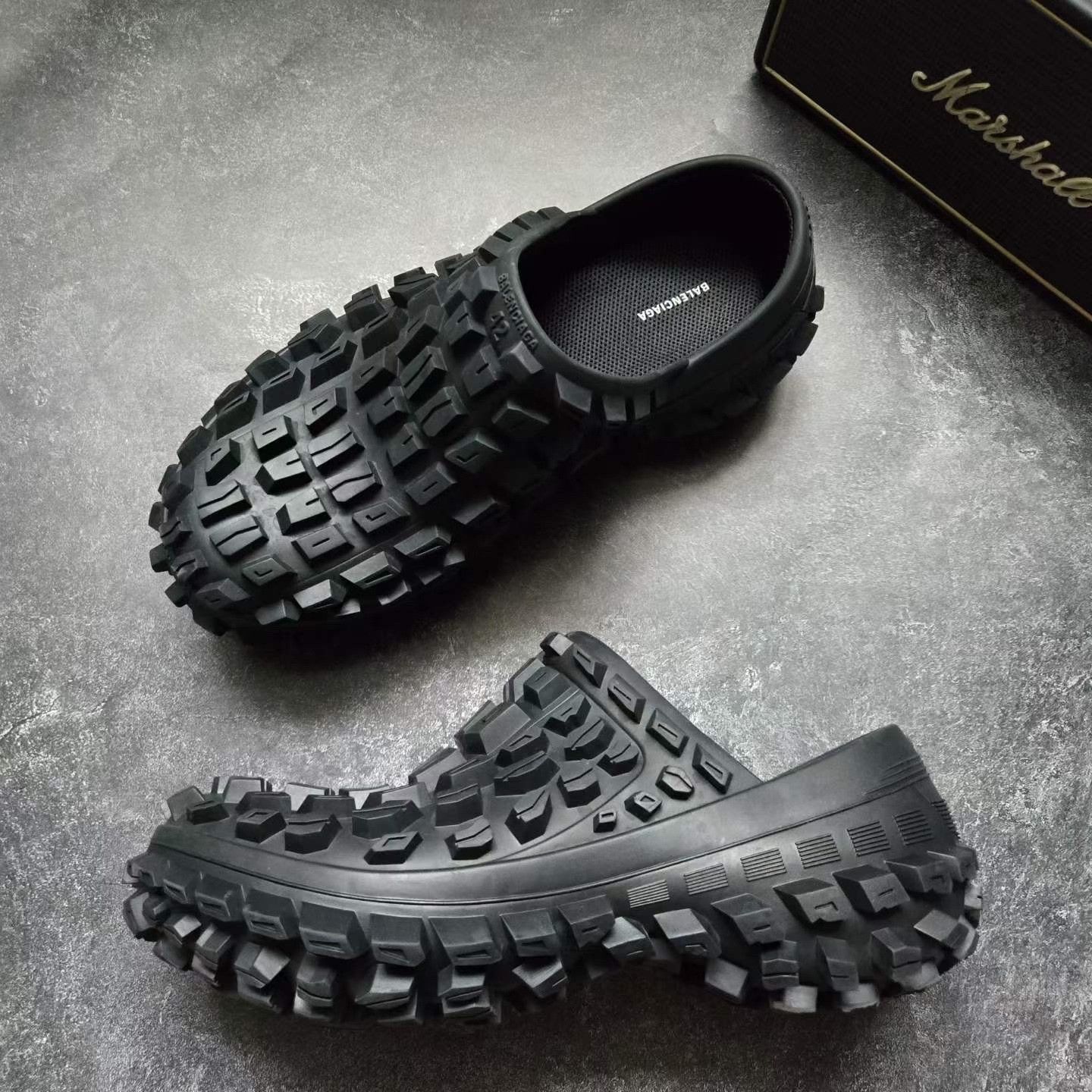 Balenciaga Balenciaga Black Sandals 42 Men Size US 9 / EU 42 - 4 Thumbnail