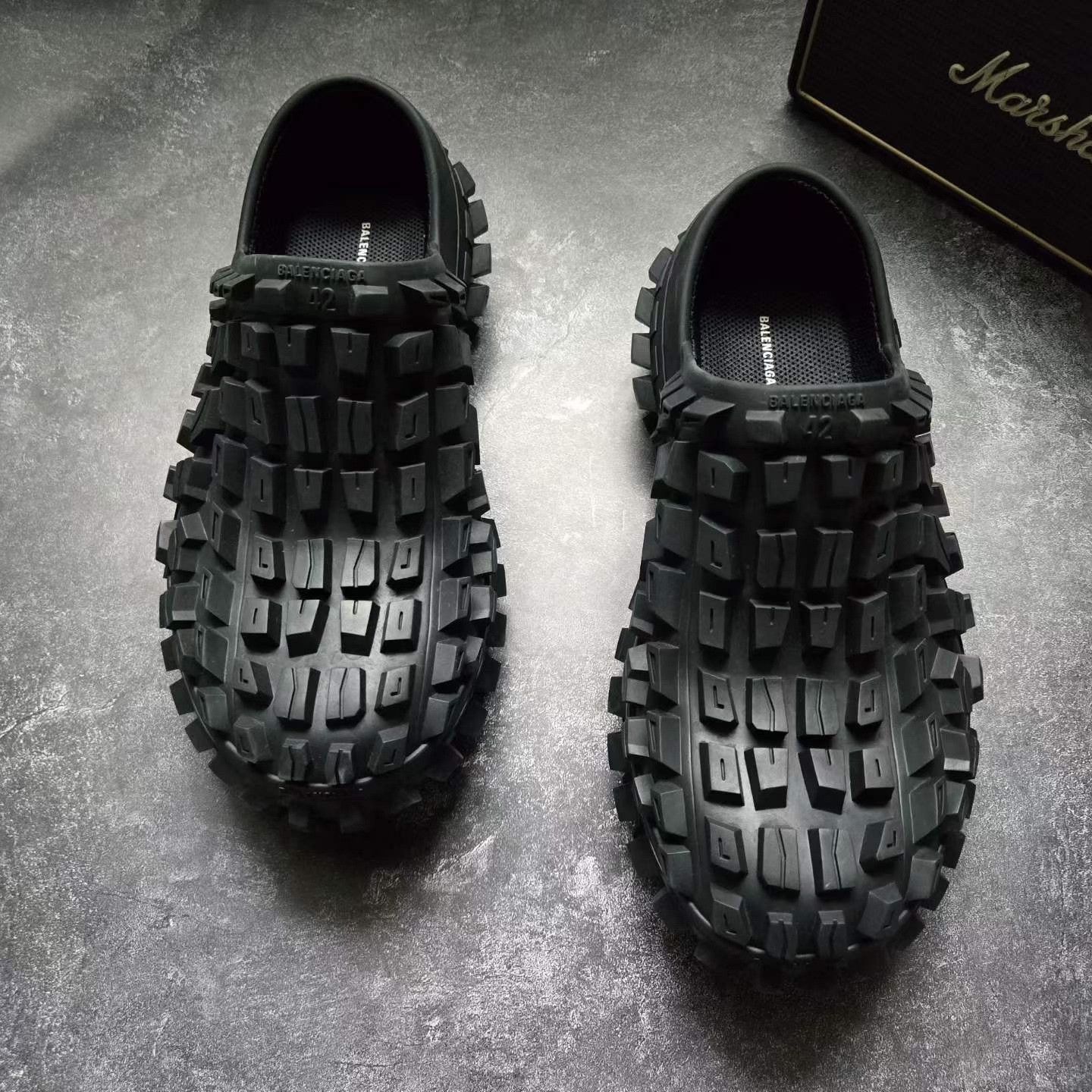 Balenciaga Balenciaga Black Sandals 42 Men Size US 9 / EU 42 - 2 Thumbnail