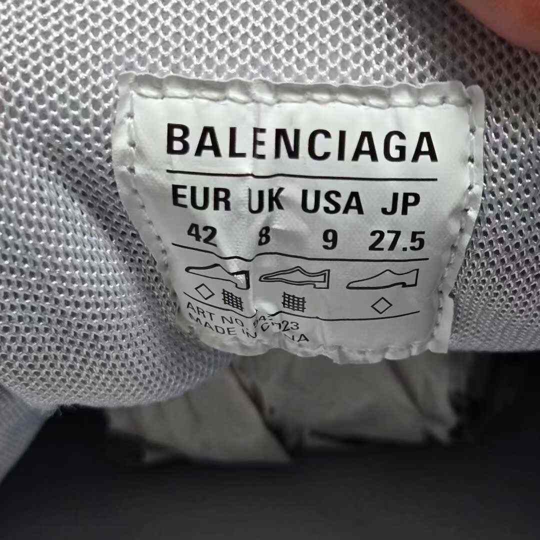 Balenciaga Balenciaga Graphic White Lowtop Sneakers 42 Men Size US 9 / EU 42 - 5 Thumbnail
