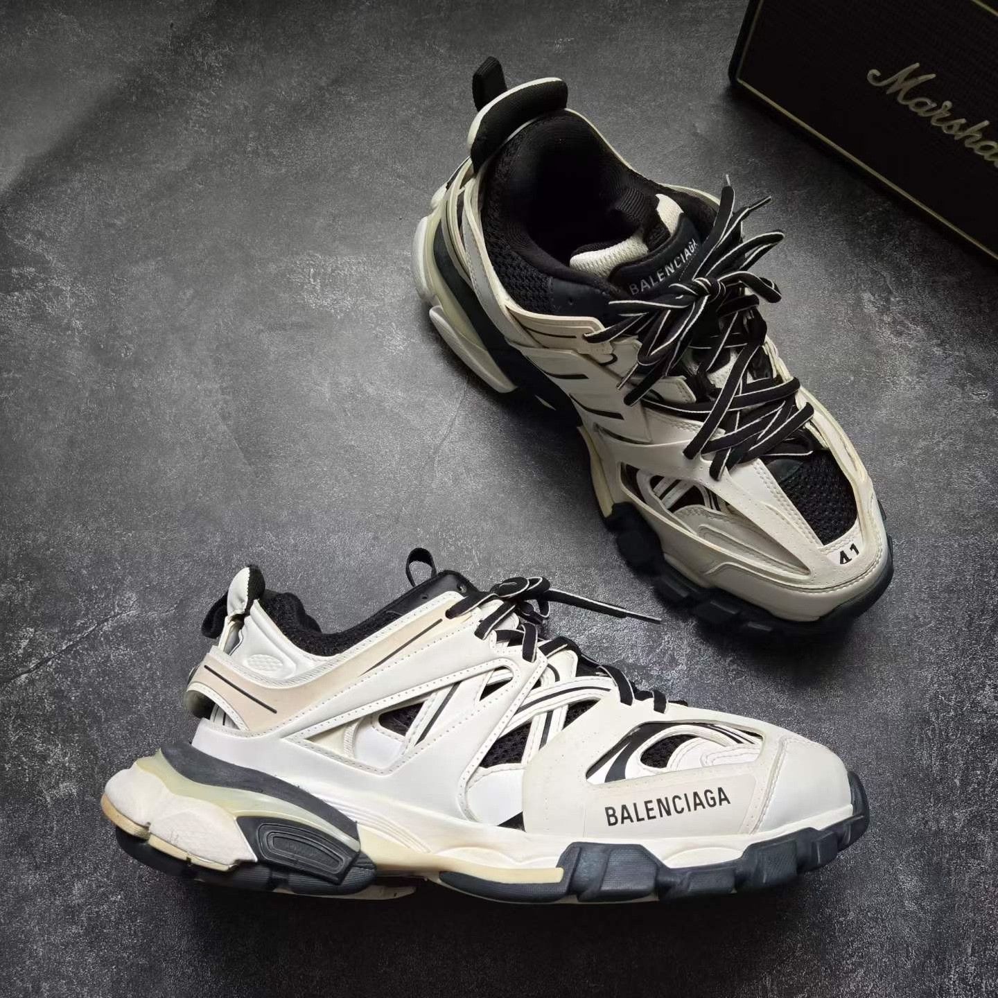 Balenciaga Balenciaga Patchwork Black Lowtop Sneakers 41 Men Size US 8.5 / EU 41-42 - 6 Thumbnail