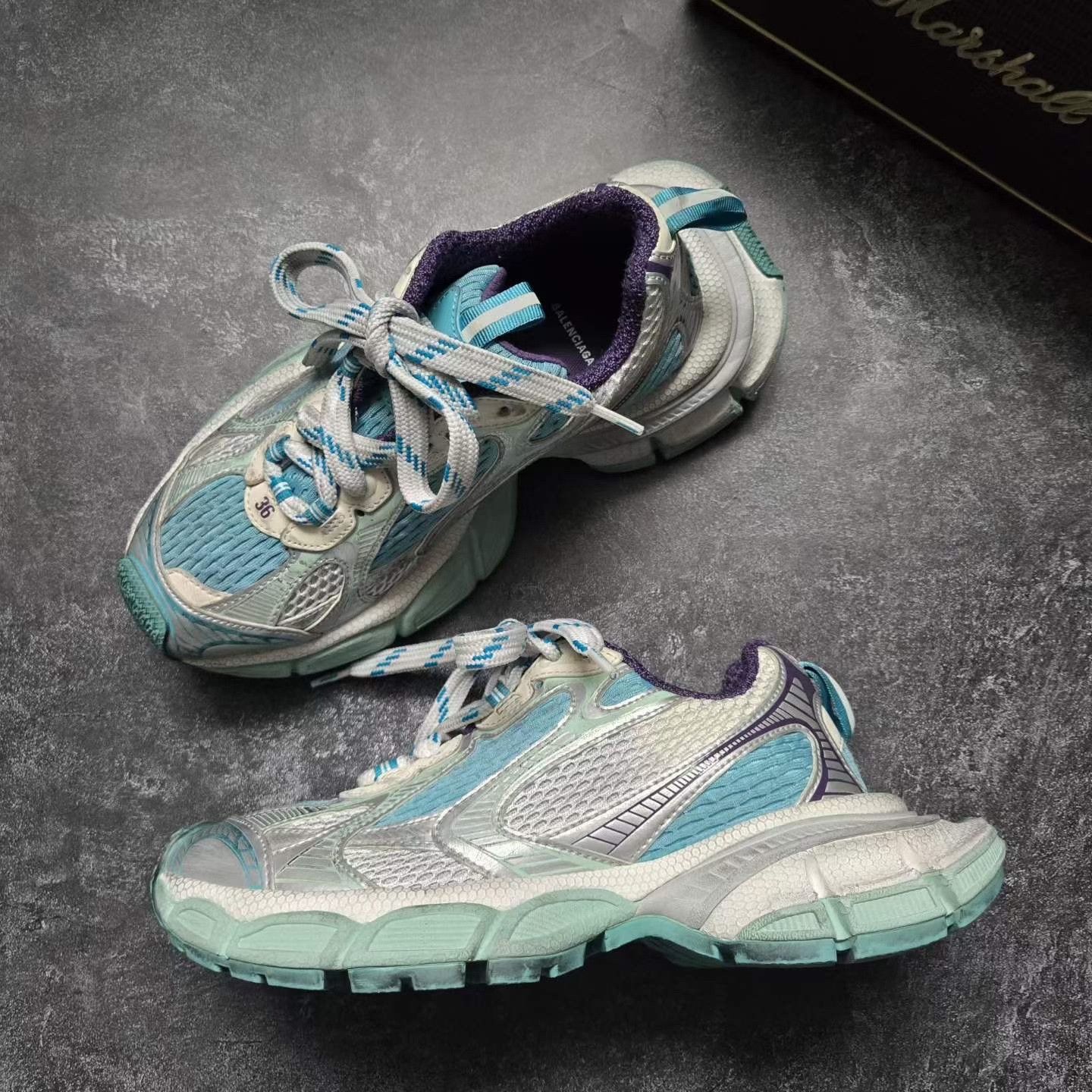 Balenciaga Balenciaga Multi Lowtop Sneakers XXXL Women Size US 8 / IT 38 - 4 Thumbnail