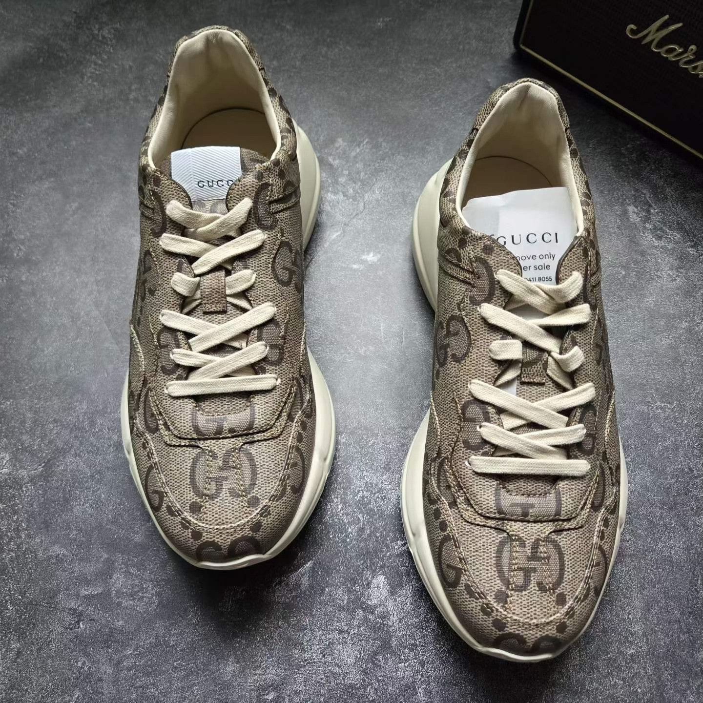 Balenciaga Balenciaga Animal Print Gold Lowtop Sneakers 8 Men Size US 8 / EU 41 - 2 Thumbnail