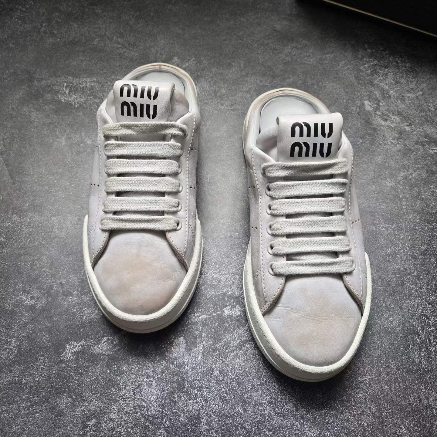 Balenciaga Balenciaga Distressed White Sandals 36 Women Size US 6 / IT 36 - 4 Thumbnail