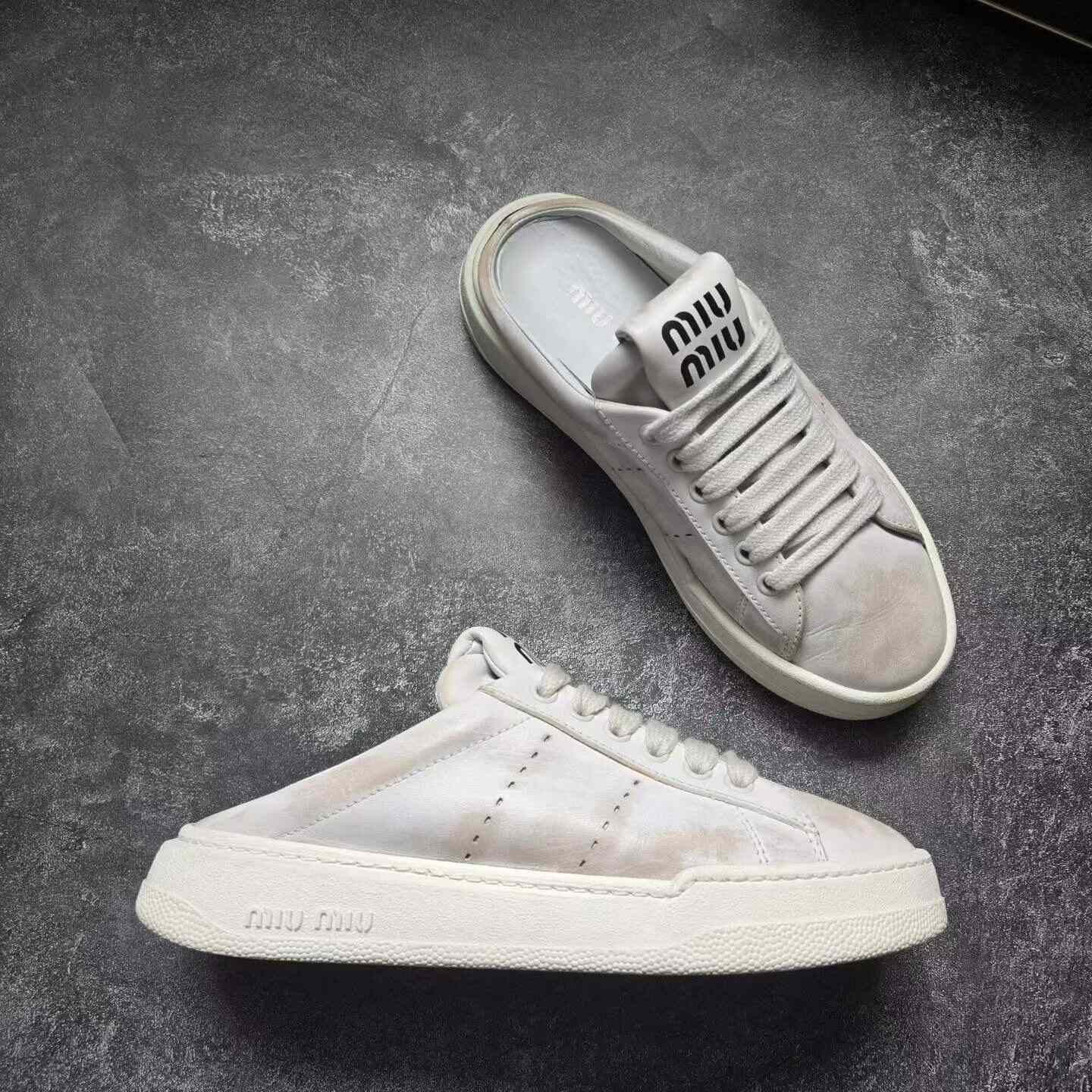 Balenciaga Balenciaga Distressed White Sandals 36 Women Size US 6 / IT 36 - 6 Thumbnail