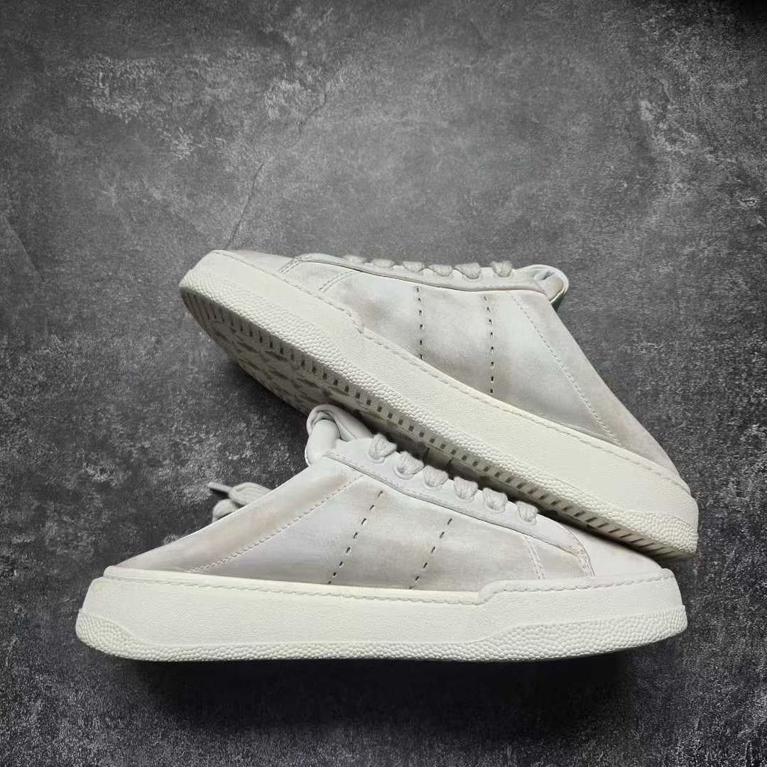 Balenciaga Balenciaga Distressed White Sandals 36 Women Size US 6 / IT 36 - 9 Thumbnail