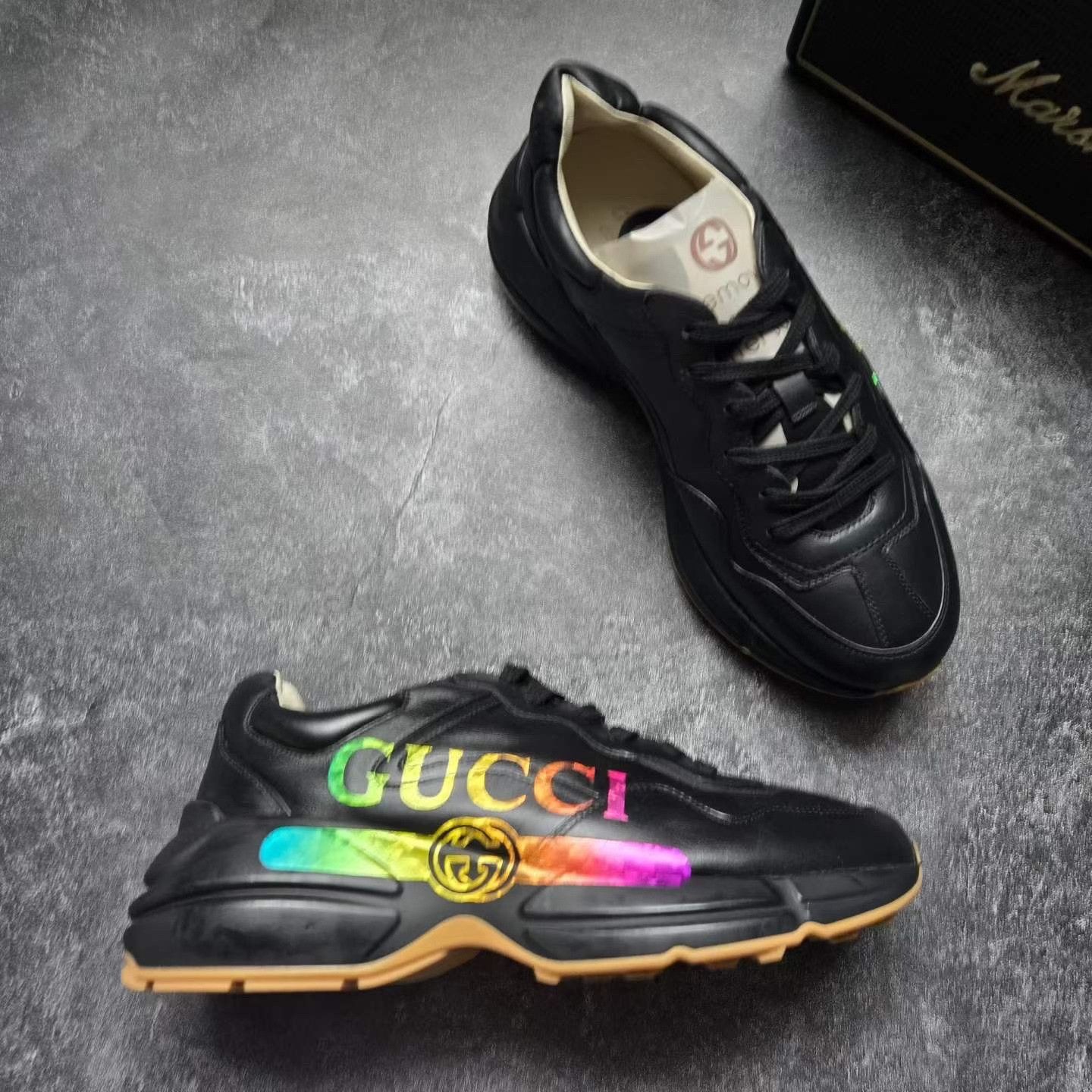 Balenciaga Balenciaga Gold Lowtop Sneakers 40 Men Size US 7.5 / EU 40-41 - 6 Thumbnail