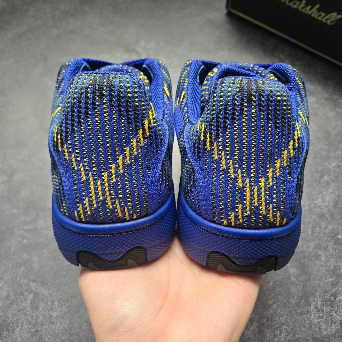 Balenciaga Balenciaga Casual Plaid Gold Lowtop Sneakers 41 Men Size US 8.5 / EU 41-42 - 3 Thumbnail