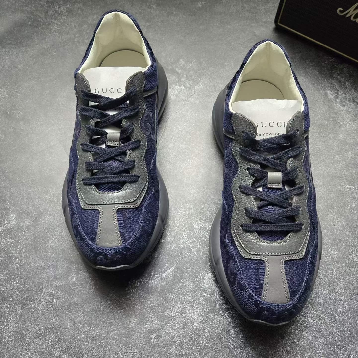 Balenciaga Balenciaga Denim Blue Lowtop Sneakers 40 Men Size US 7.5 / EU 40-41 - 2 Thumbnail