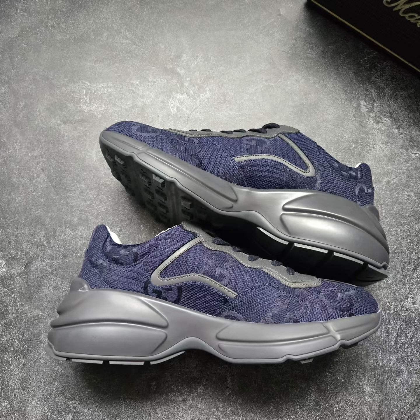 Balenciaga Balenciaga Denim Blue Lowtop Sneakers 40 Men Size US 7.5 / EU 40-41 - 9 Thumbnail