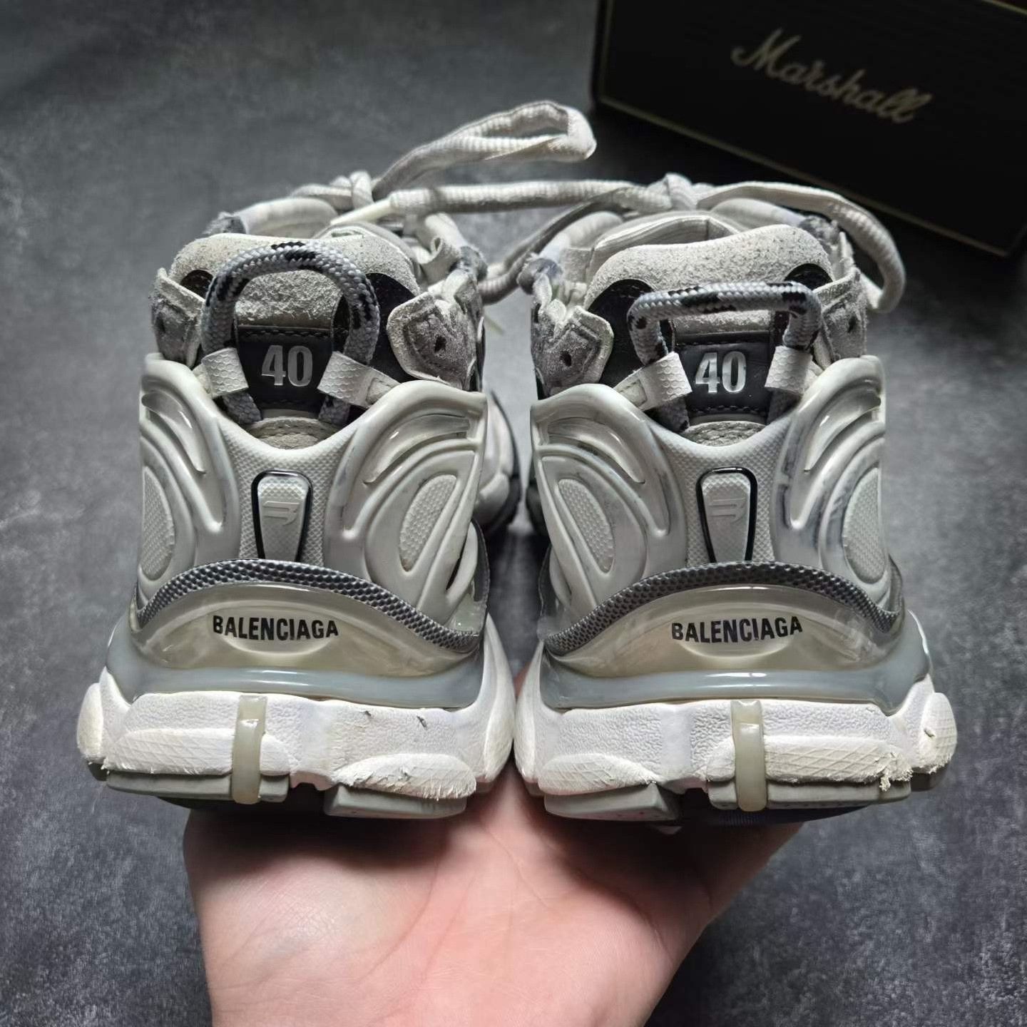 Balenciaga Balenciaga Running Black Lowtop Sneakers 40 Men Size US 7.5 / EU 40-41 - 3 Thumbnail