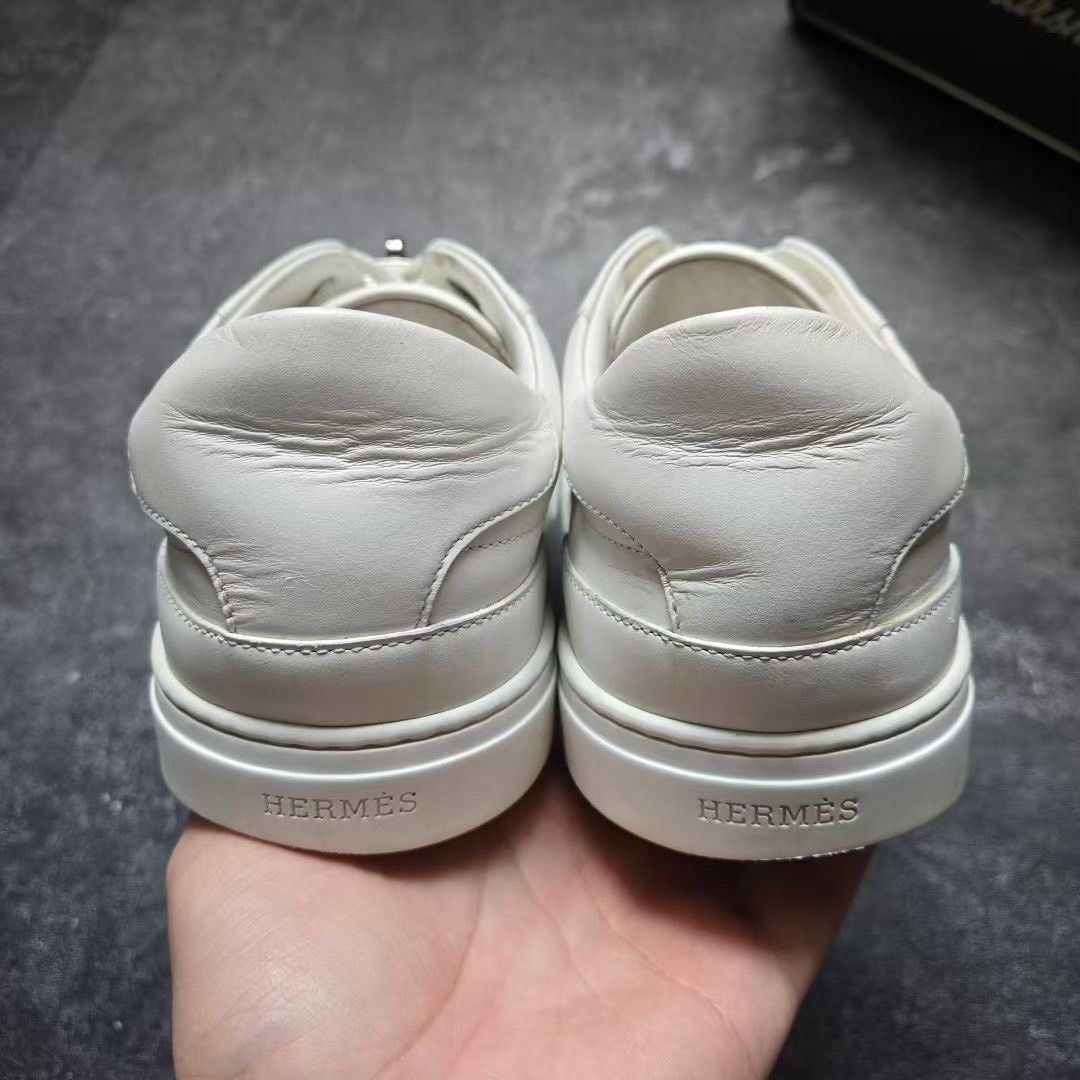 Balenciaga Balenciaga White Lowtop Sneakers 42 Men Size US 9 / EU 42 - 6 Thumbnail