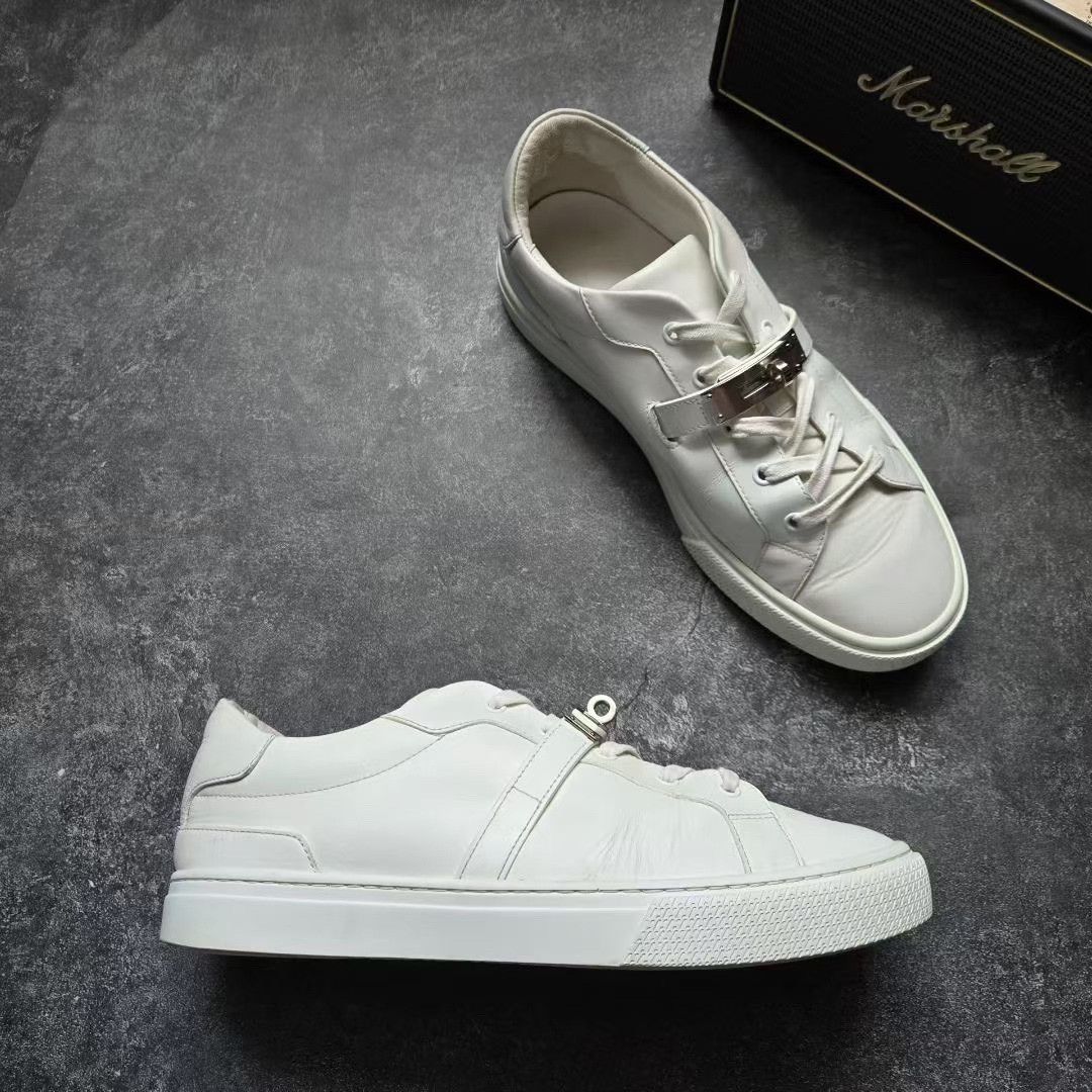 Balenciaga Balenciaga White Lowtop Sneakers 42 Men Size US 9 / EU 42 - 5 Thumbnail