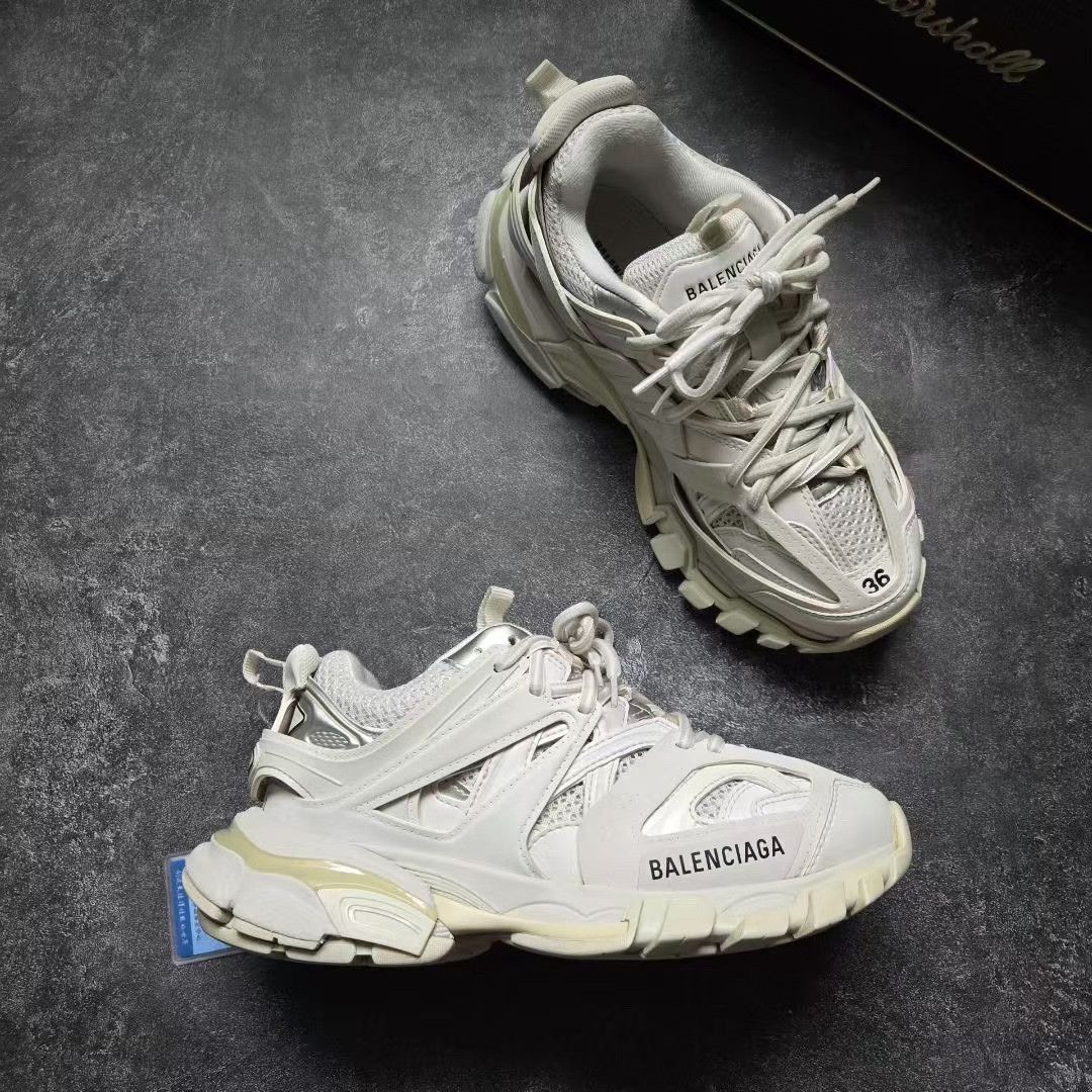 Balenciaga Balenciaga White Lowtop Sneakers 36 Women Size US 6 / IT 36 - 5 Thumbnail