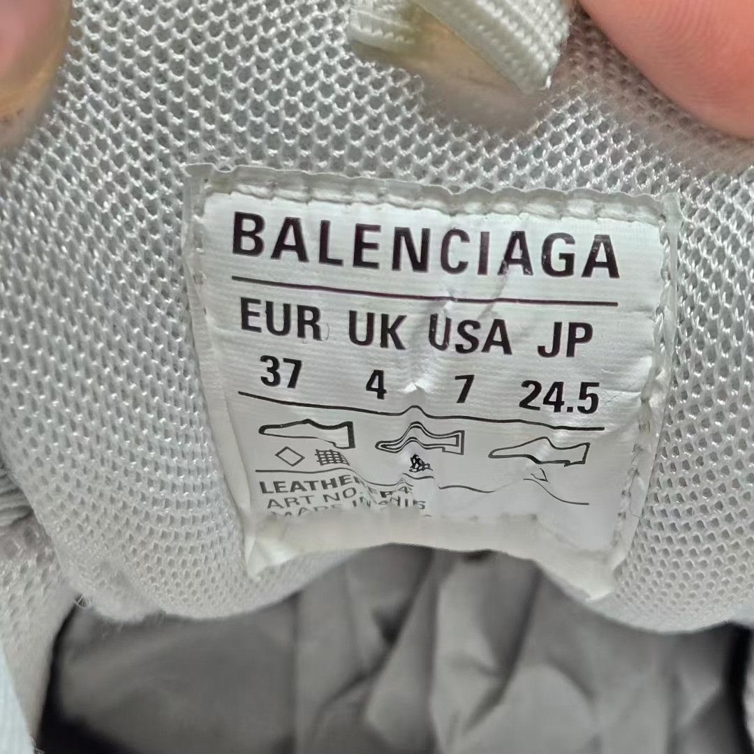 Balenciaga Balenciaga White Lowtop Sneakers 37 Women Size US 6.5 / IT 36.5 - 5 Thumbnail