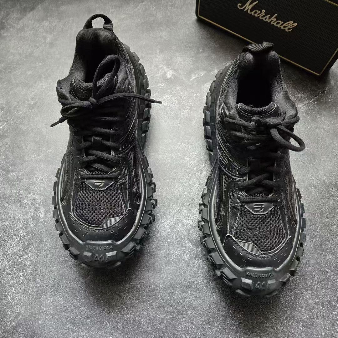 Balenciaga Balenciaga Black Lowtop Sneakers 41 Men Size US 8.5 / EU 41-42 - 3 Thumbnail