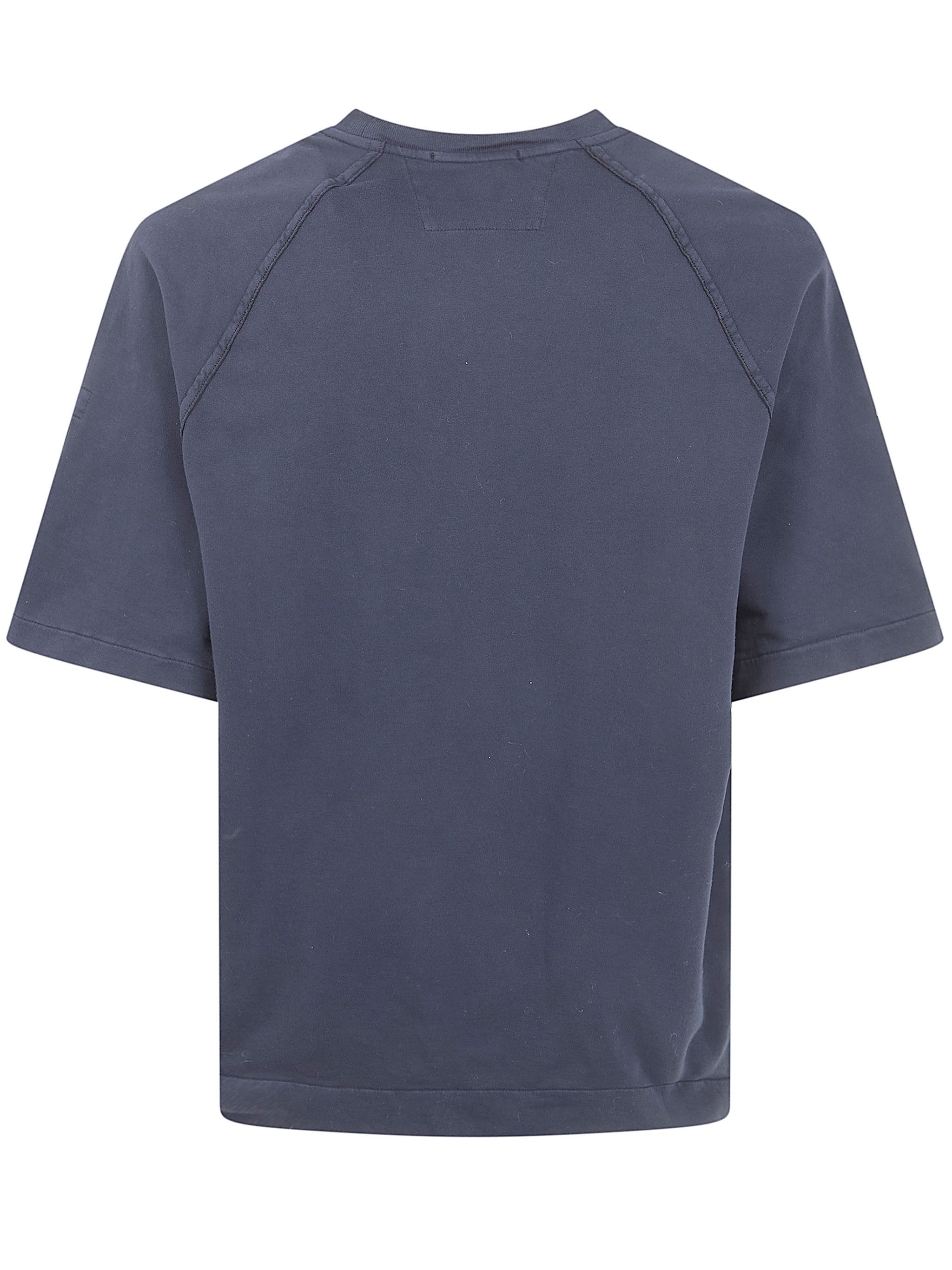 C.P. Company LIGHT FLEECE SHORT SLEEVE SWEATSHIRT Size US L / EU 52-54 / 3 - 2 Thumbnail