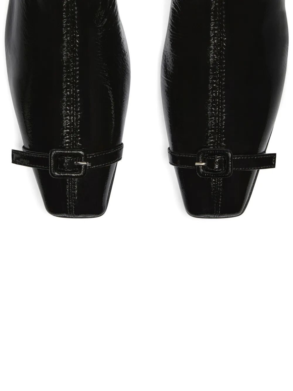 Courreges "FLAT BUCKLE" VINYL BOOTS Size US 10 / IT 40 - 6 Thumbnail