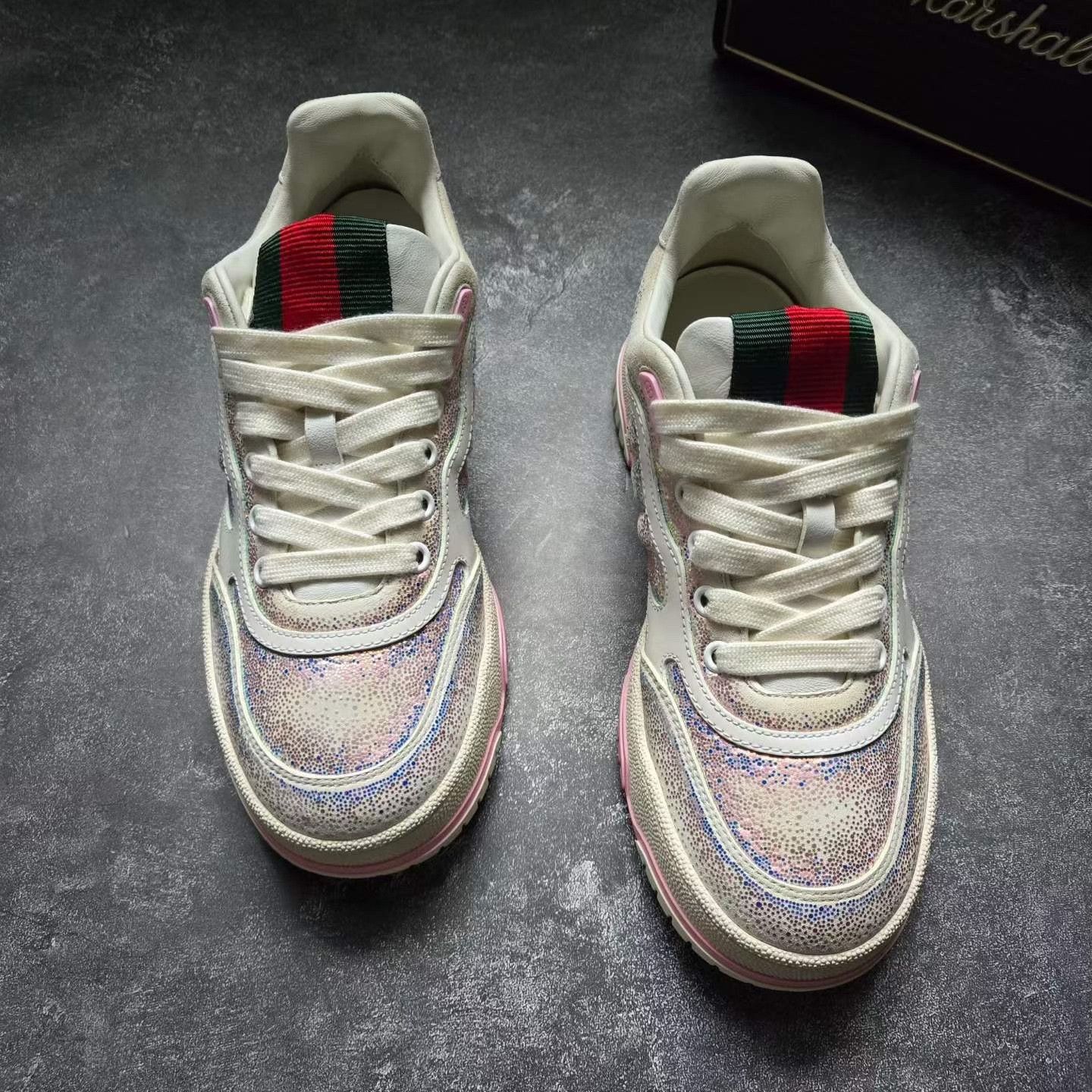 Balenciaga Balenciaga Pink Lowtop Sneakers 36 Women Size US 6 / IT 36 - 2 Thumbnail
