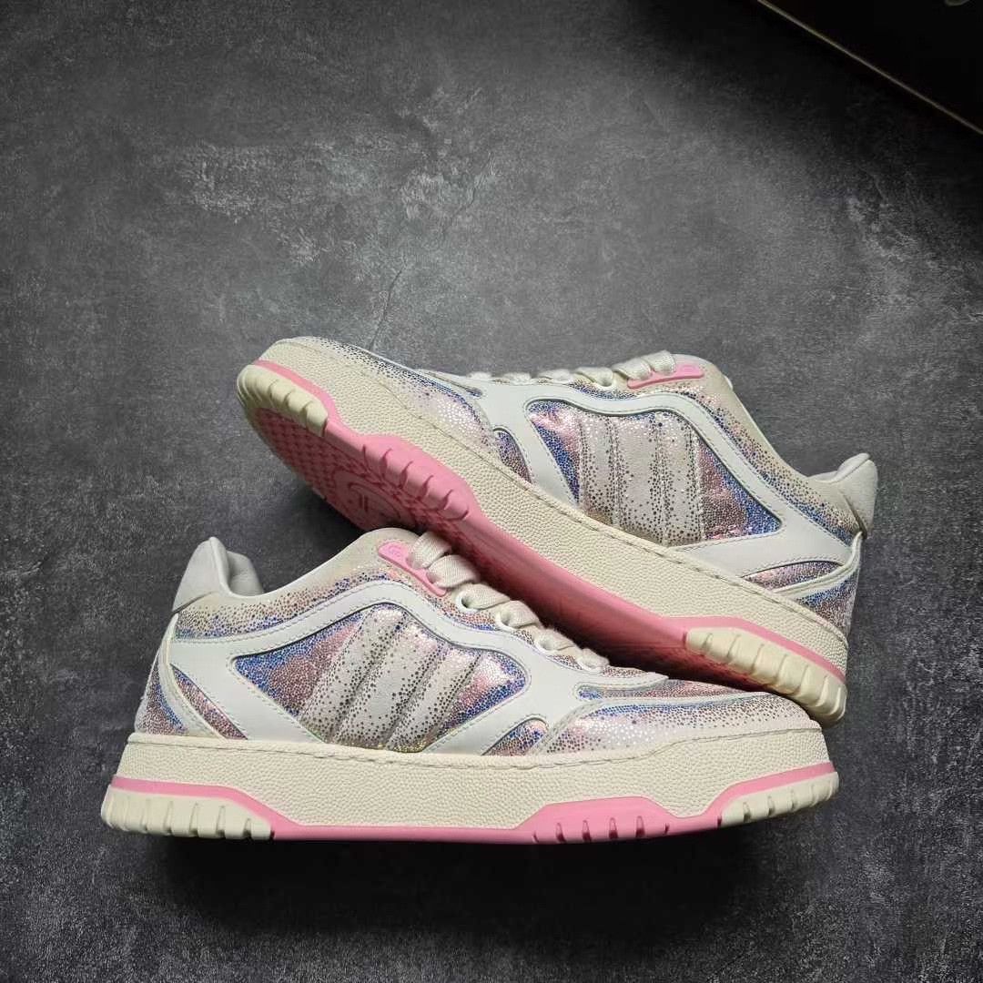 Balenciaga Balenciaga Pink Lowtop Sneakers 36 Women Size US 6 / IT 36 - 9 Thumbnail