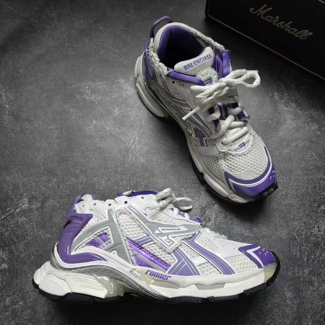 Balenciaga Balenciaga Running Multi Lowtop Sneakers 39 Women Size US 8.5 / IT 38.5 - 6 Thumbnail
