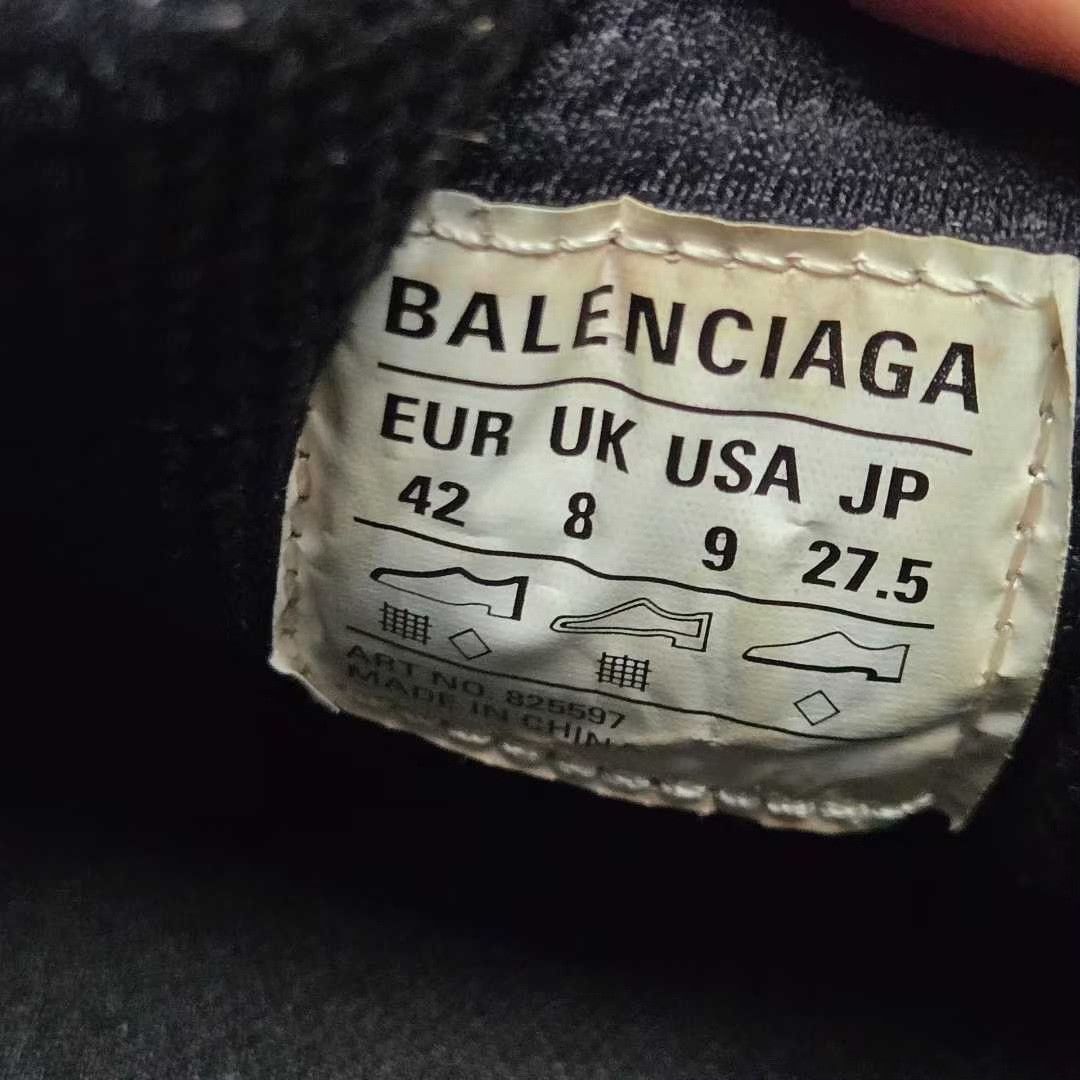 Balenciaga Balenciaga Black Lowtop Sneakers XXXL Men Size US 10 / EU 43 - 5 Thumbnail