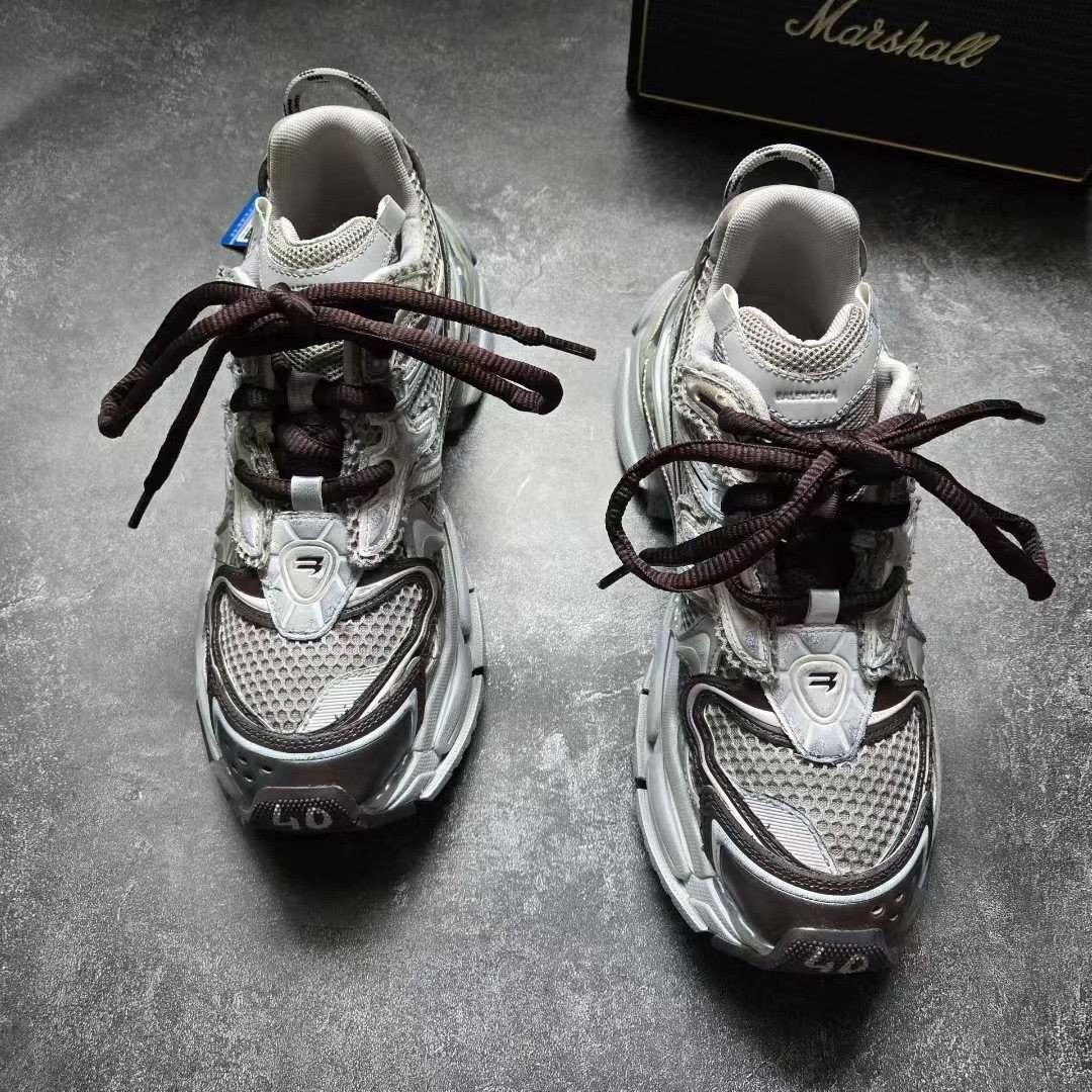 Balenciaga Balenciaga Running Multi Lowtop Sneakers 40 Men Size US 7.5 / EU 40-41 - 2 Thumbnail