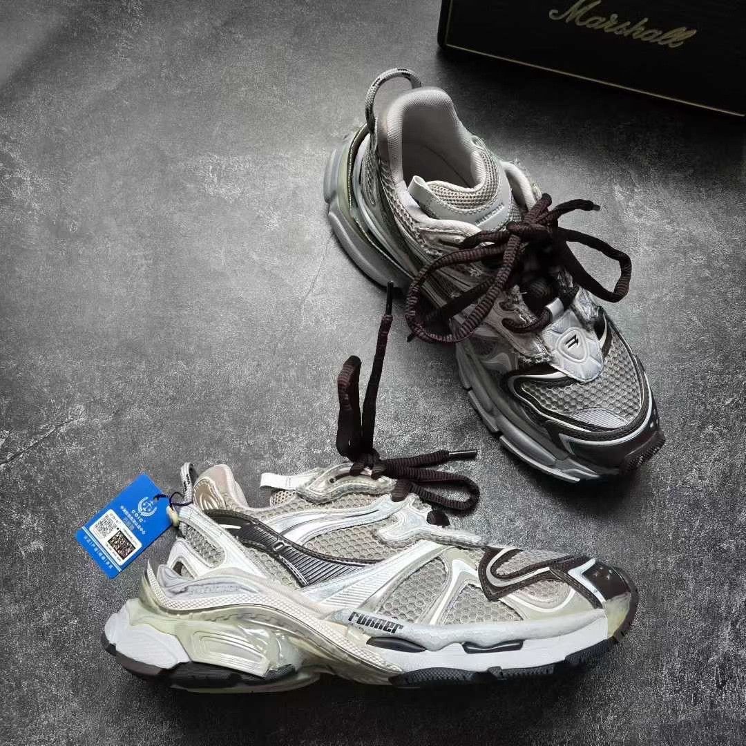 Balenciaga Balenciaga Running Multi Lowtop Sneakers 40 Men Size US 7.5 / EU 40-41 - 6 Thumbnail