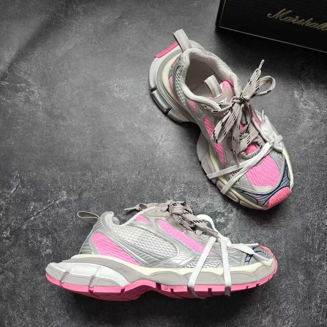 Balenciaga Balenciaga Pink Lowtop Sneakers XXXL Men Size US 10 / EU 43 - 6 Thumbnail