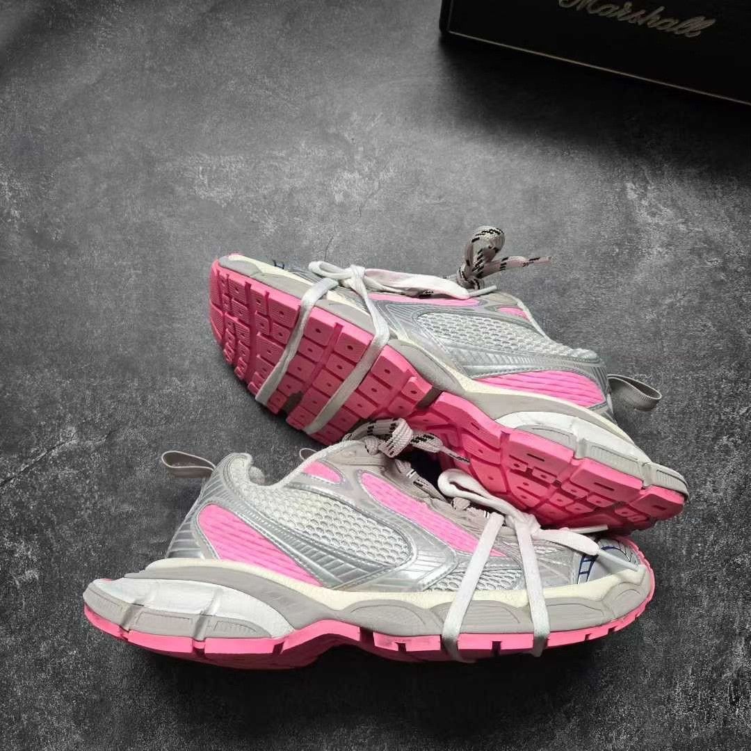 Balenciaga Balenciaga Pink Lowtop Sneakers XXXL Men Size US 10 / EU 43 - 8 Thumbnail