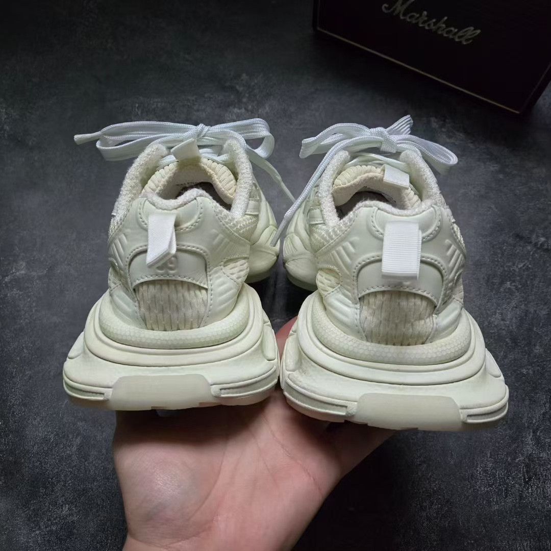 Balenciaga Balenciaga Glow White Lowtop Sneakers XXXL Men Size US 10 / EU 43 - 3 Thumbnail