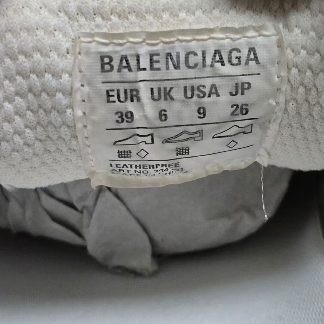 Balenciaga Balenciaga Glow White Lowtop Sneakers XXXL Men Size US 10 / EU 43 - 5 Thumbnail