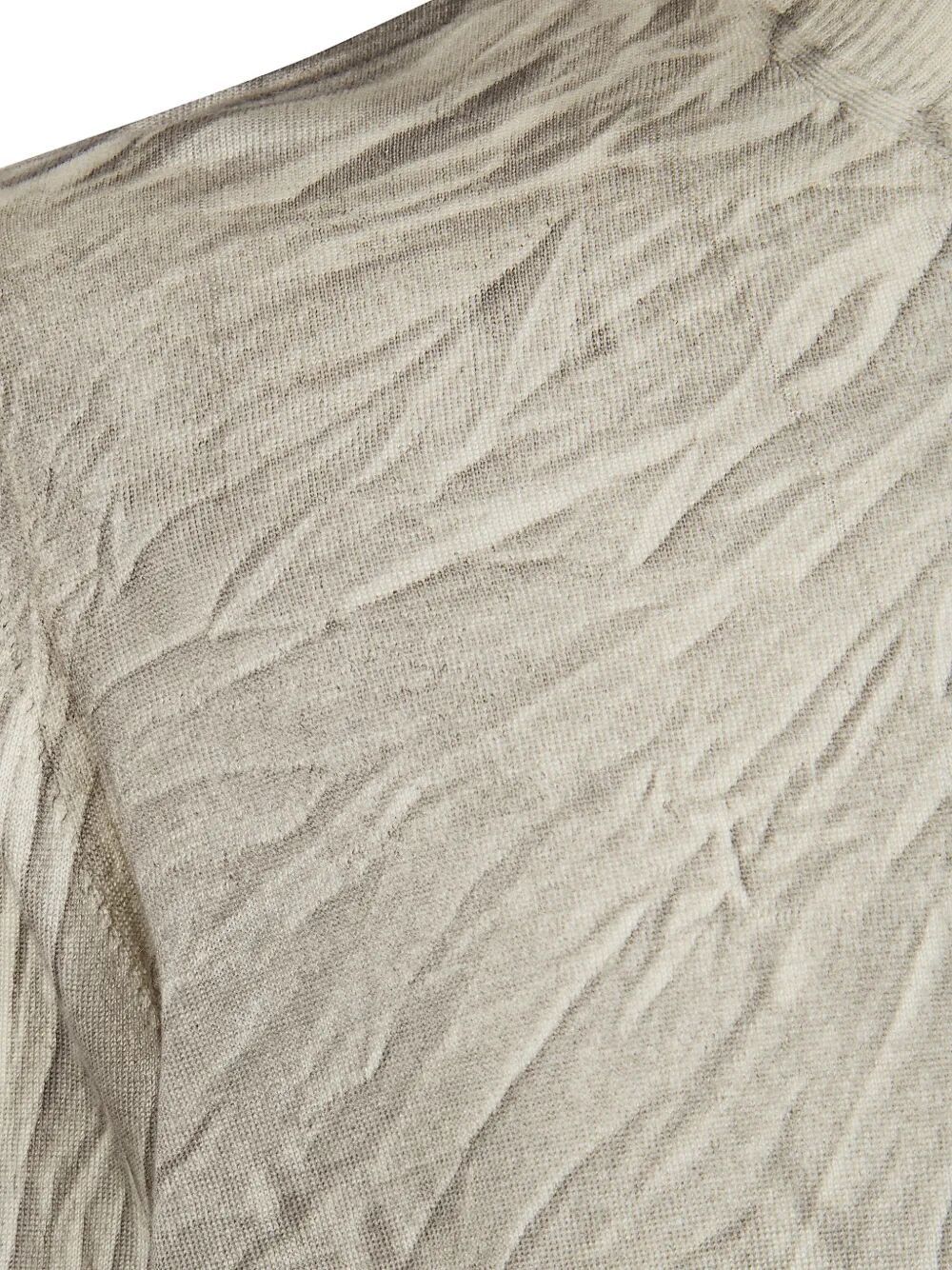 Avant Toi "FLAUBERT" CRUMPLED EFFECT CASHMERE AND SILK COMFORT PULLOVER Size US M / EU 48-50 / 2 - 6 Thumbnail