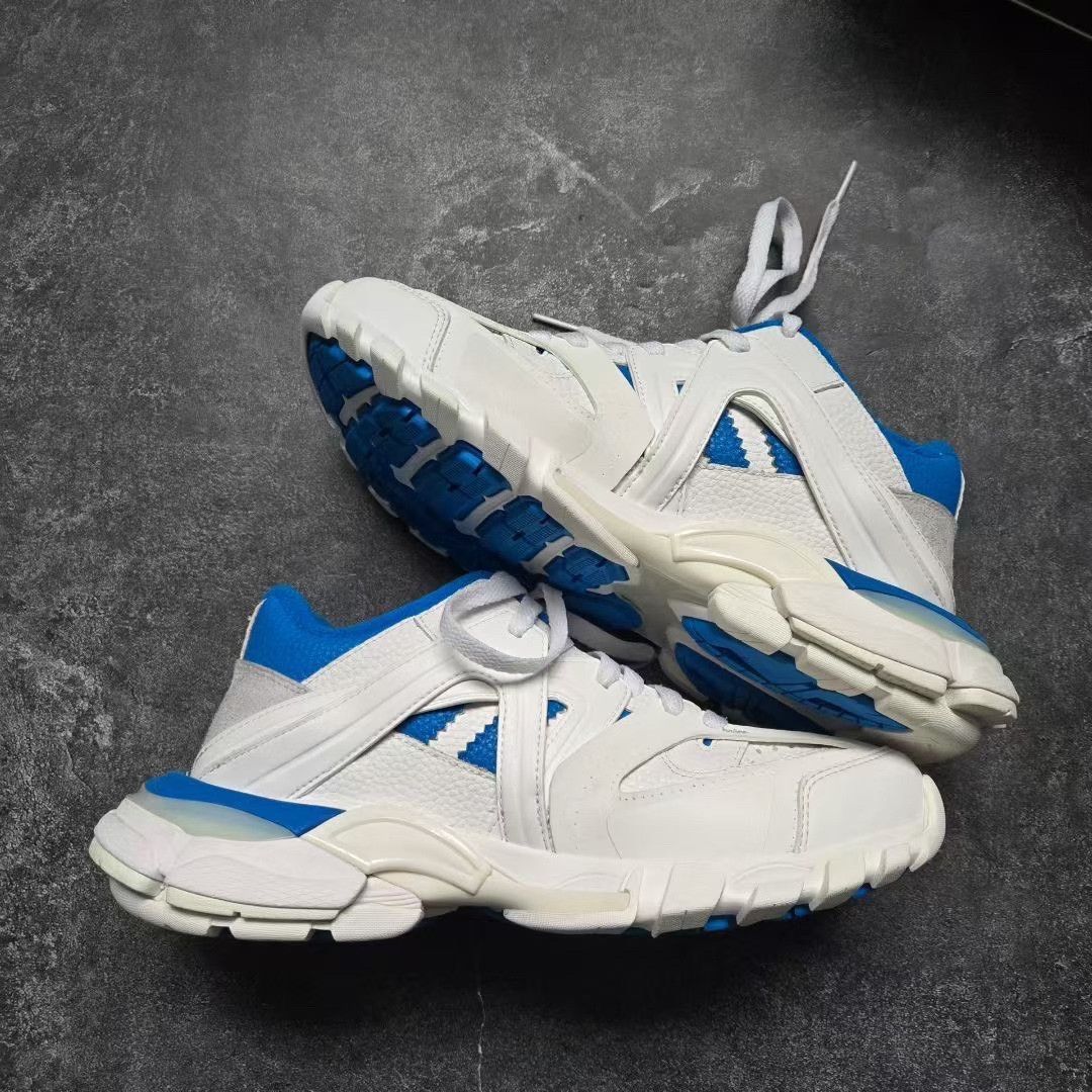 Balenciaga Balenciaga Collab Blue Lowtop Sneakers 38 Men Size US 6 / EU 39 - 9 Thumbnail