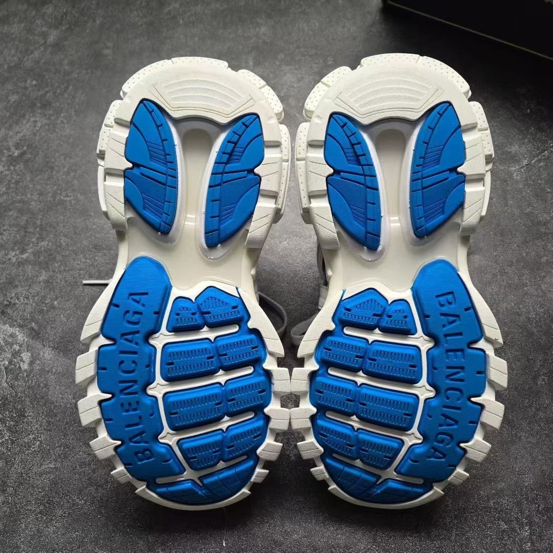 Balenciaga Balenciaga Collab Blue Lowtop Sneakers 38 Men Size US 6 / EU 39 - 7 Thumbnail
