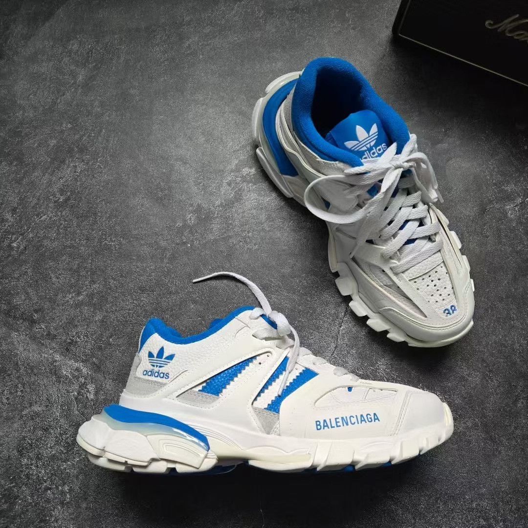 Balenciaga Balenciaga Collab Blue Lowtop Sneakers 38 Men Size US 6 / EU 39 - 6 Thumbnail