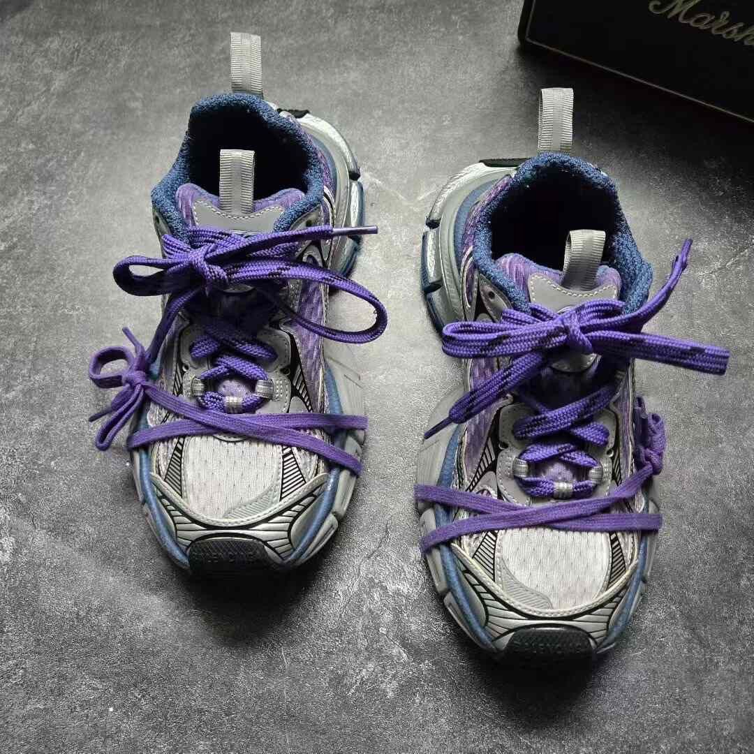 Balenciaga Balenciaga Tie-Dye Gradient Multi Lowtop Sneakers XXXL Women Size US 8 / IT 38 - 2 Thumbnail