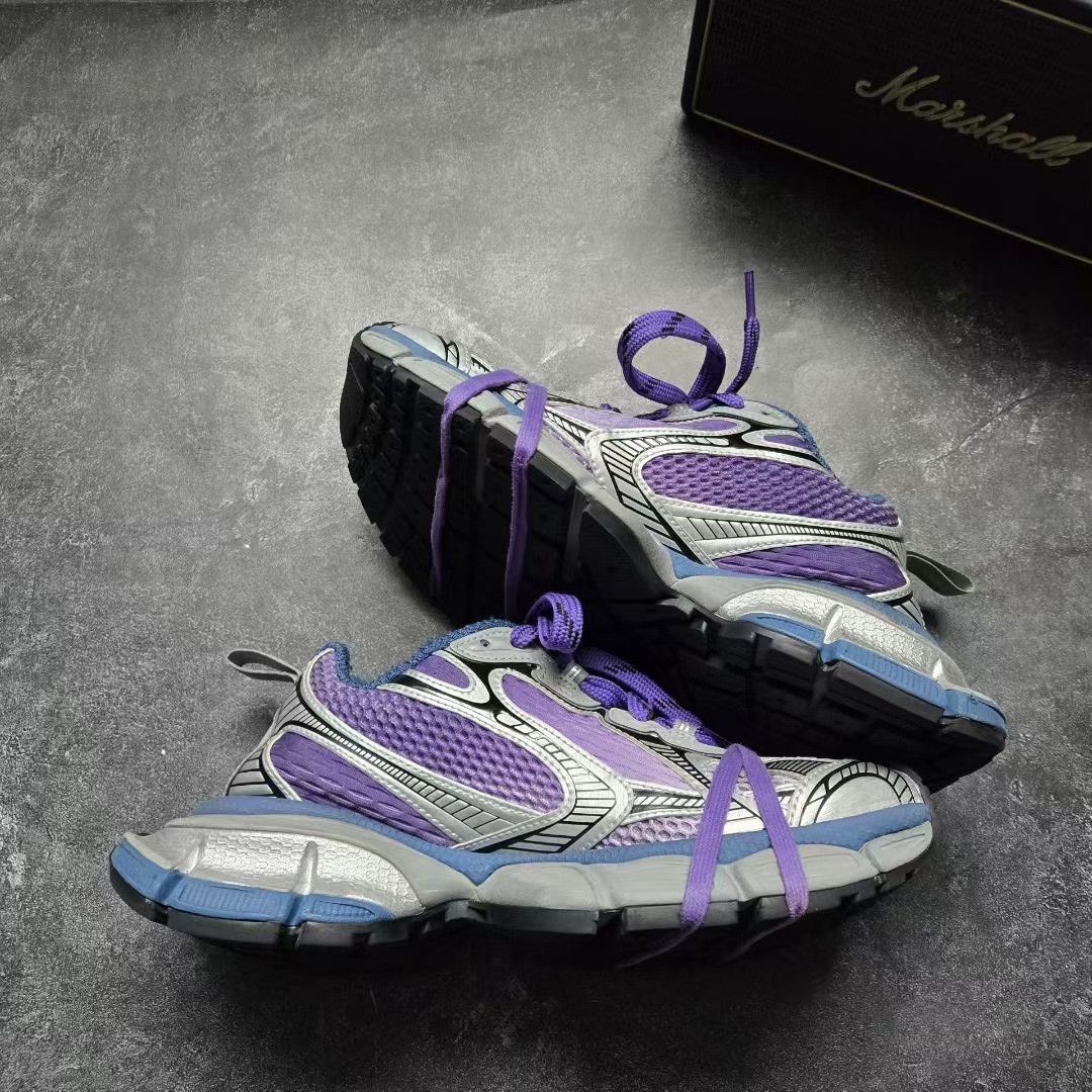 Balenciaga Balenciaga Tie-Dye Gradient Multi Lowtop Sneakers XXXL Women Size US 8 / IT 38 - 9 Thumbnail