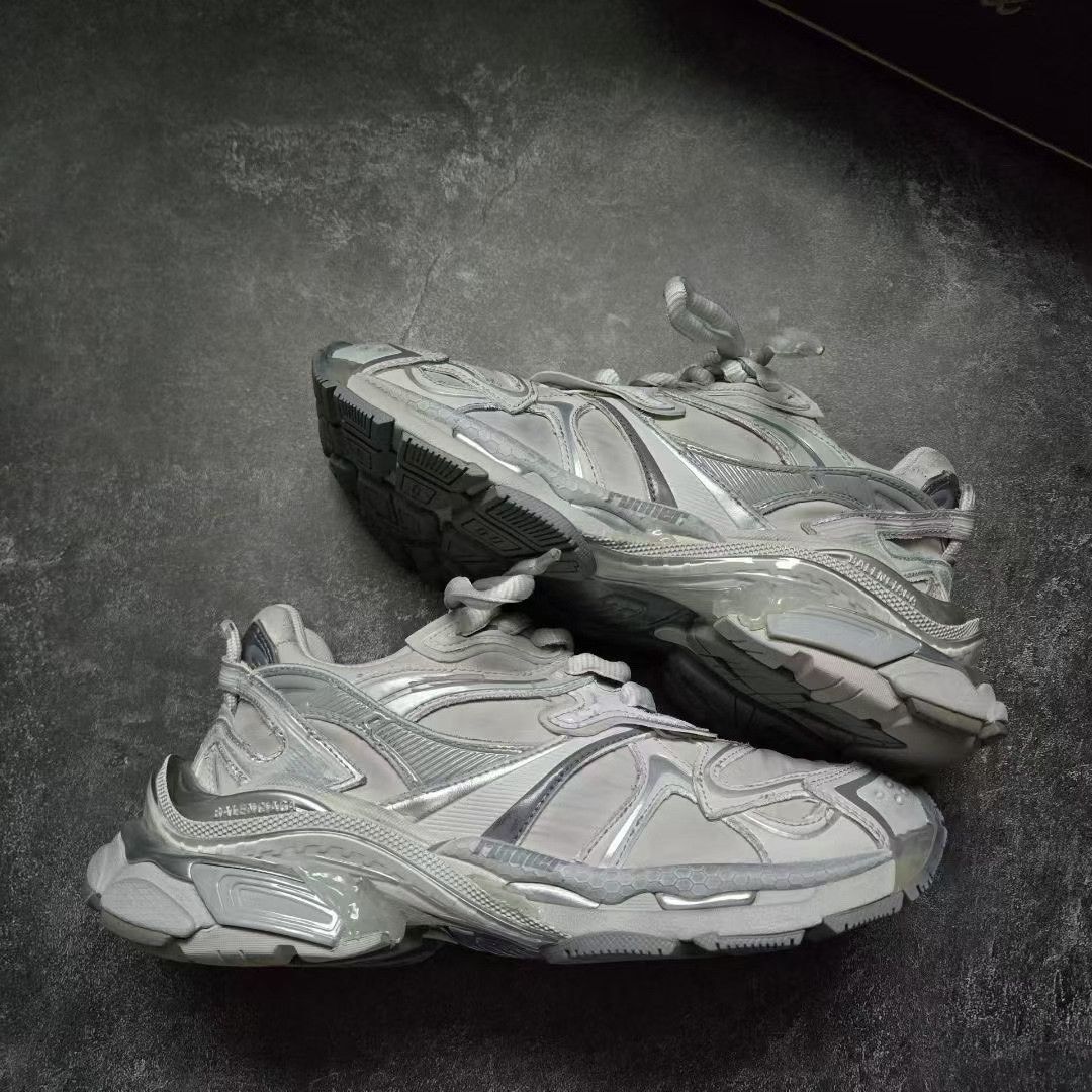 Balenciaga Balenciaga Running Multi Lowtop Sneakers 38 Women Size US 7.5 / IT 37.5 - 7 Thumbnail